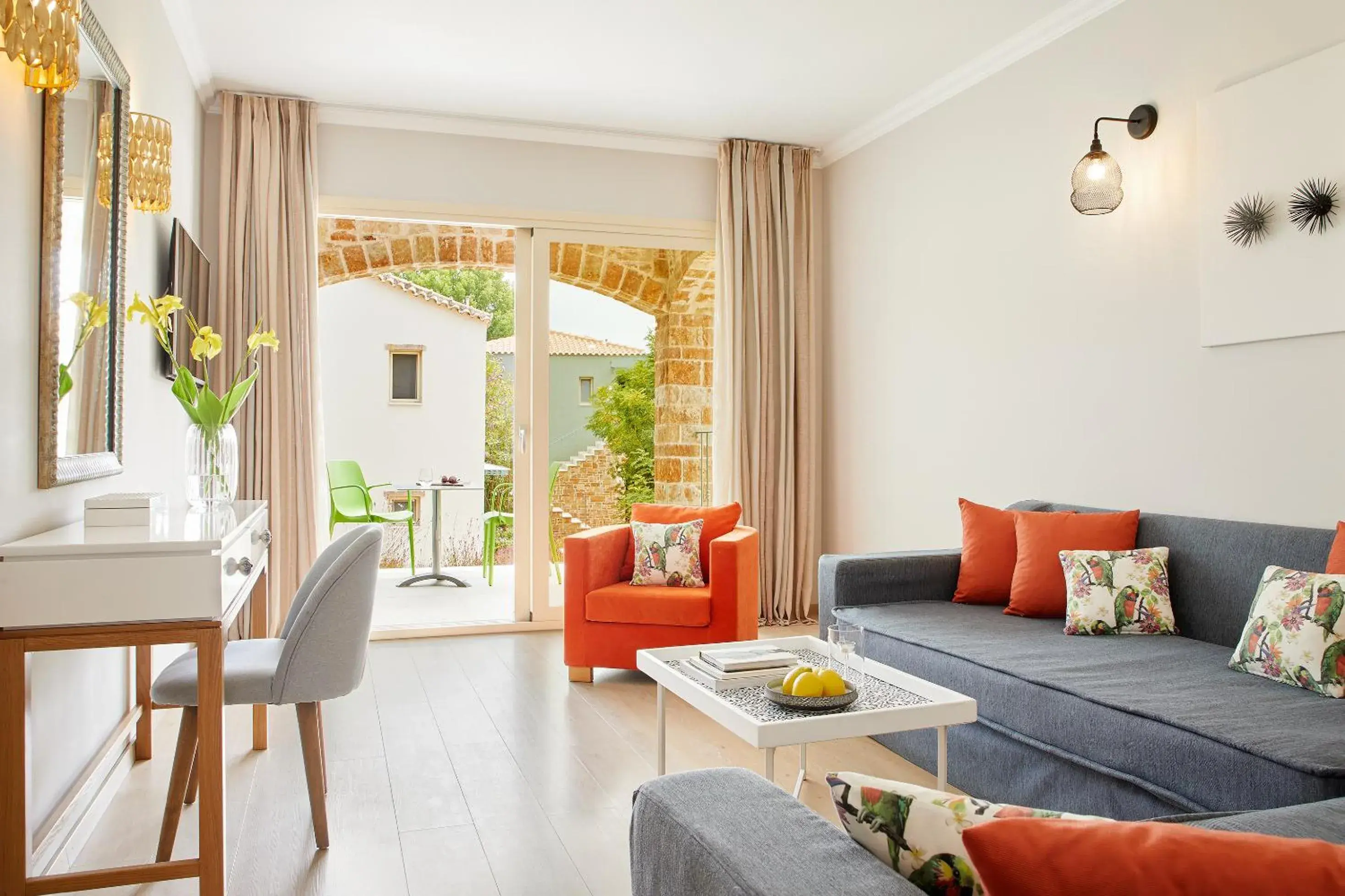 Bedroom, Seating Area in Parga Beach Resort