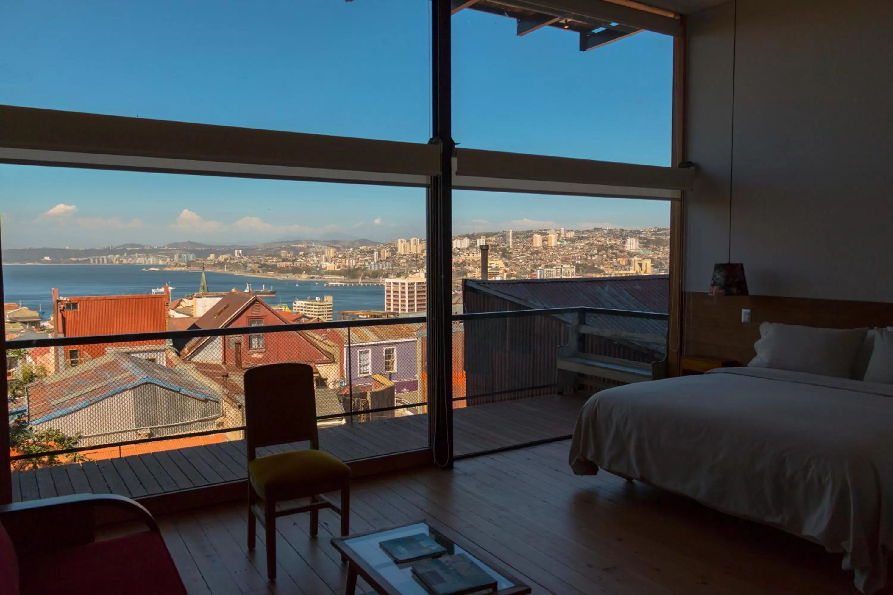 Sea view, Bed in Augusta Hotel