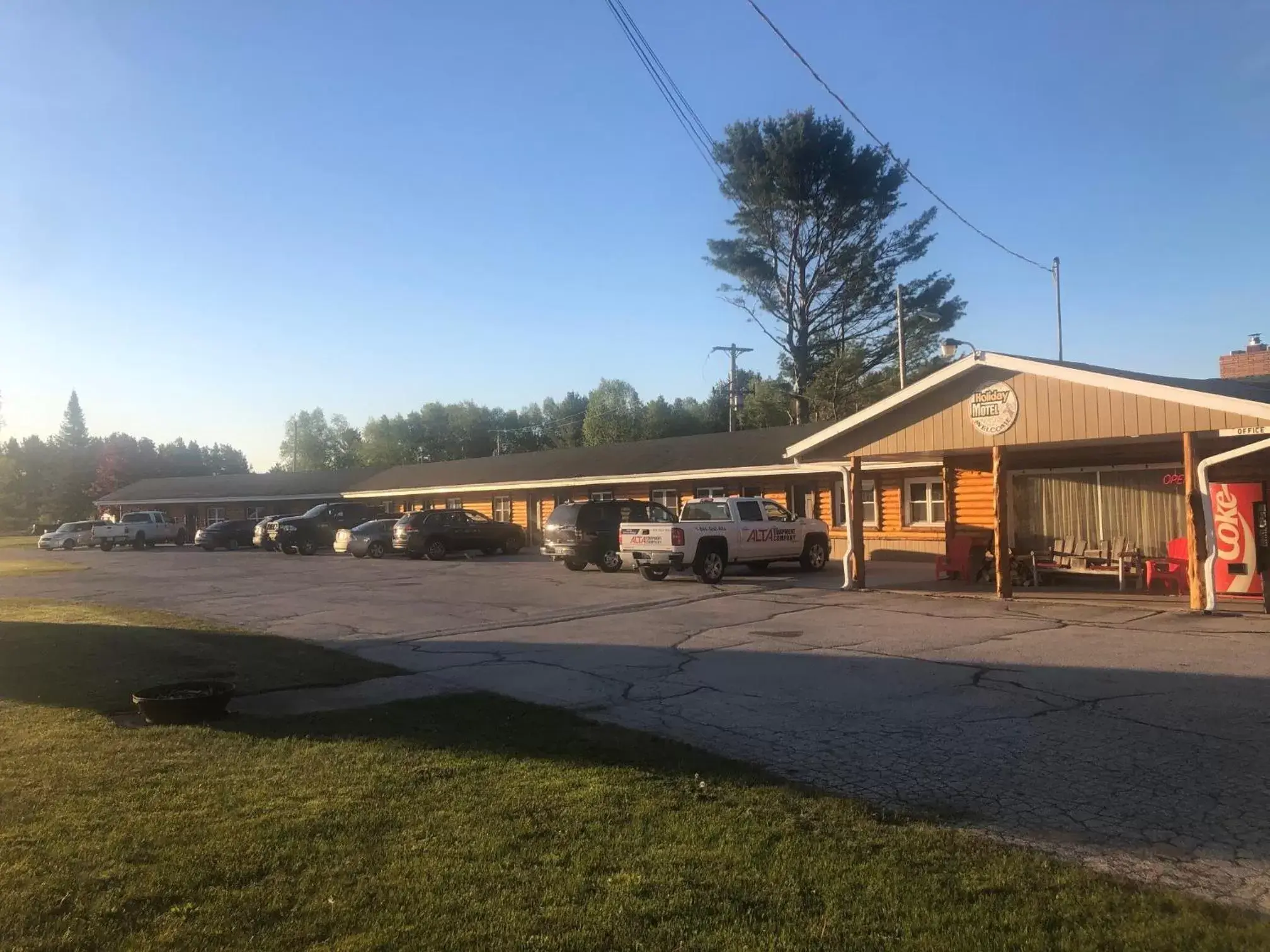 Property Building in Holiday Motel