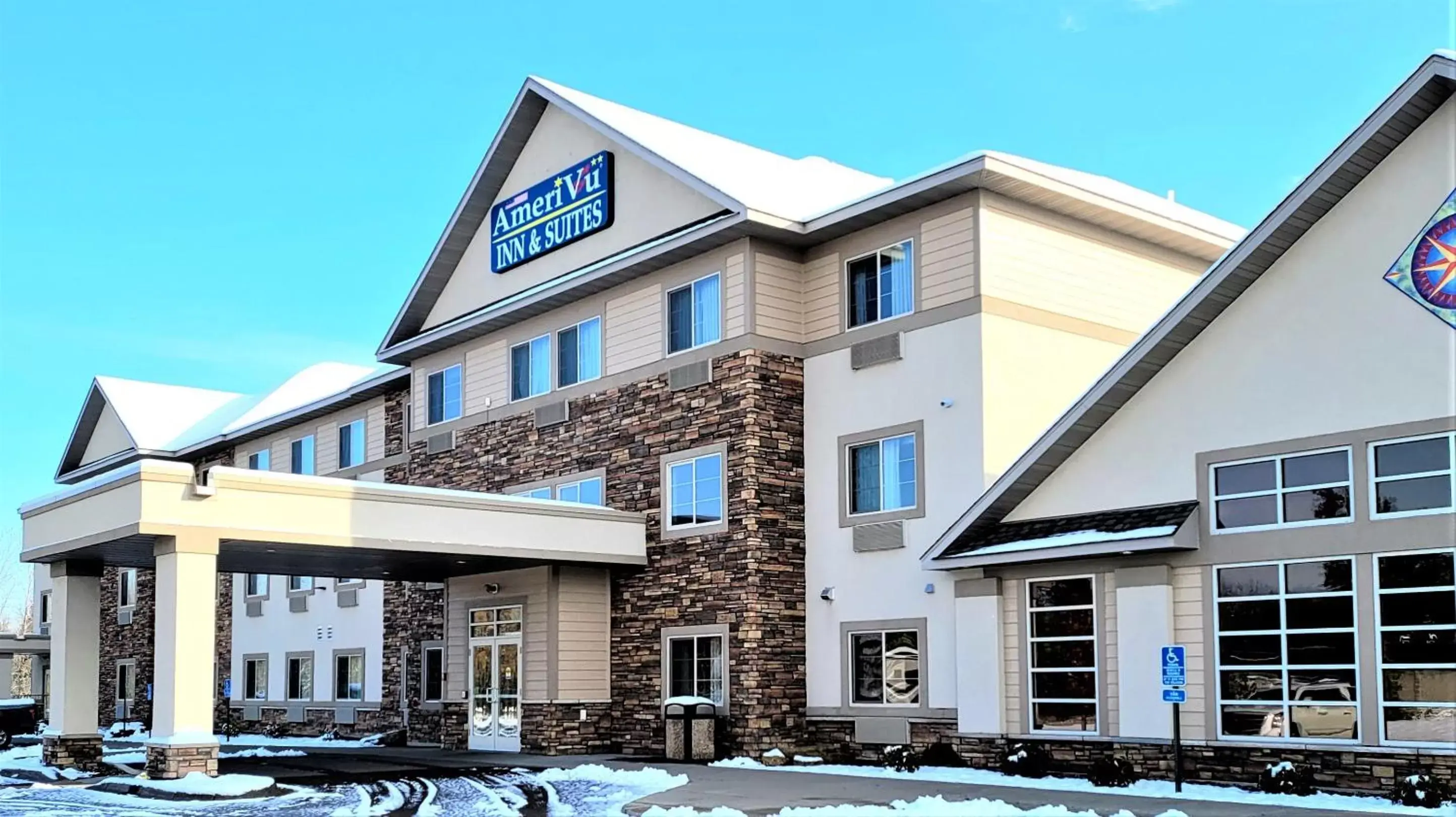 Property Building in AmeriVu Inn and Suites - Chisago City