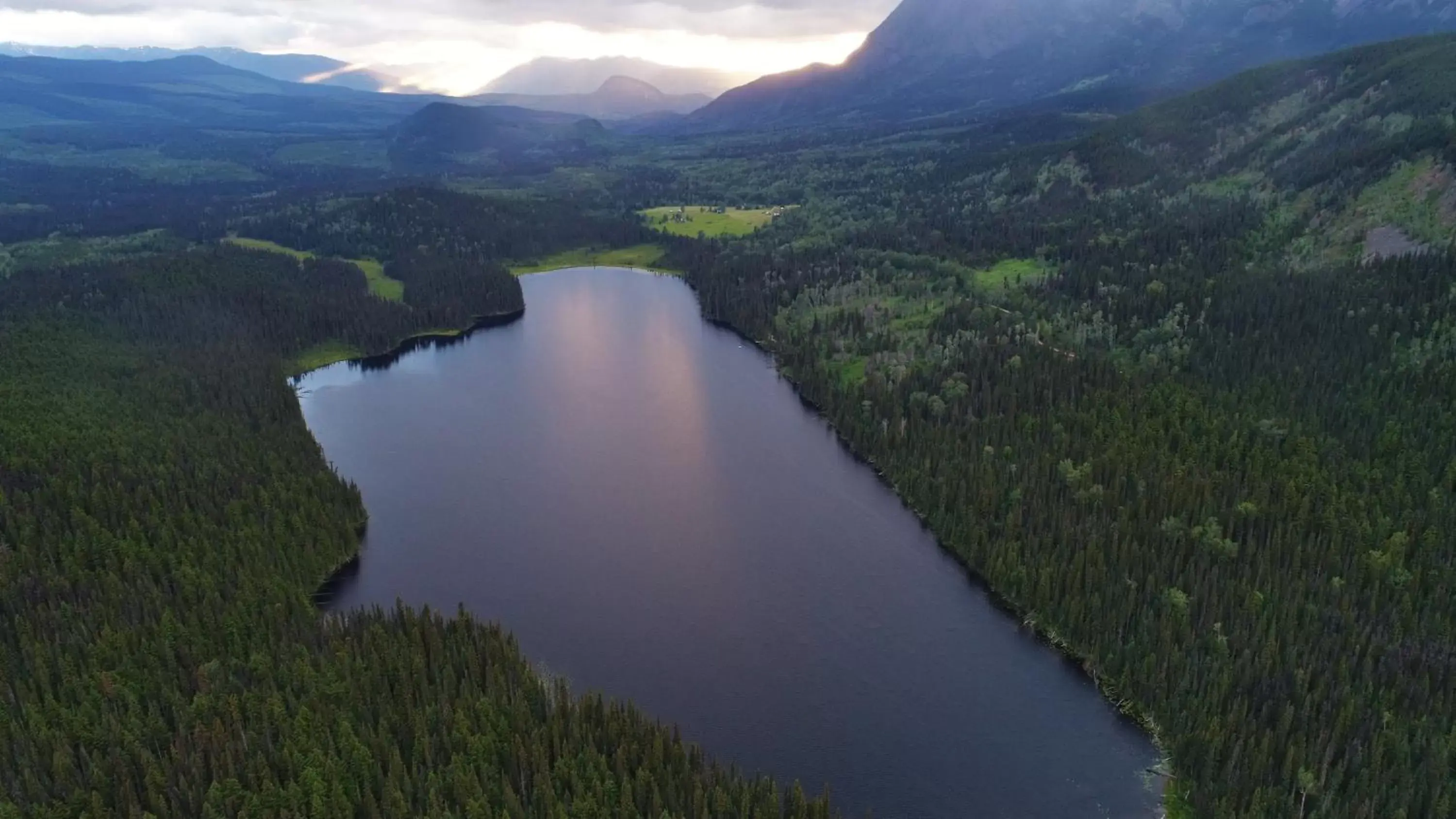 Bird's eye view, Natural Landscape in Rocky Ridge Resort-BC