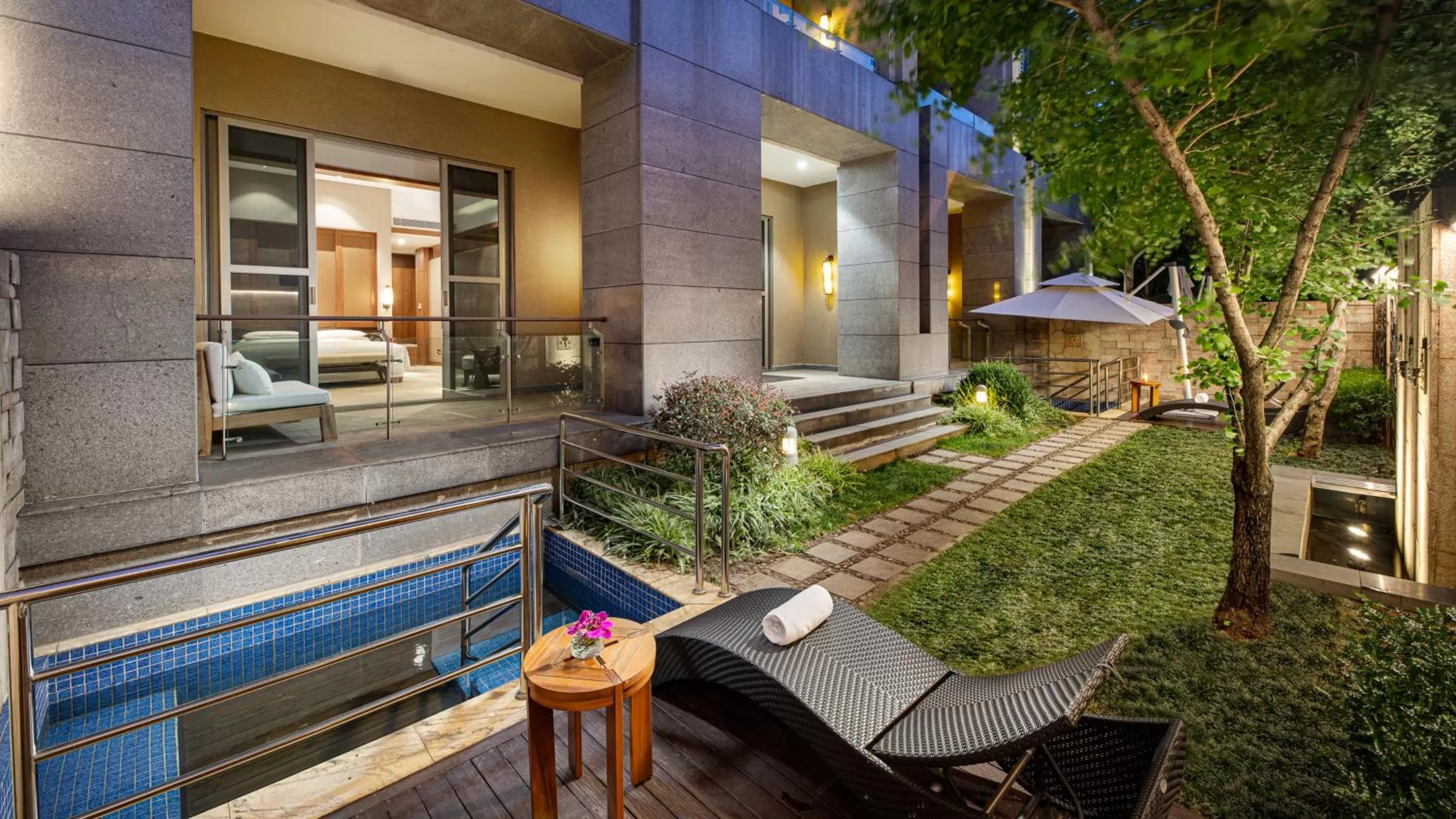 Garden in InterContinental Kunming by IHG