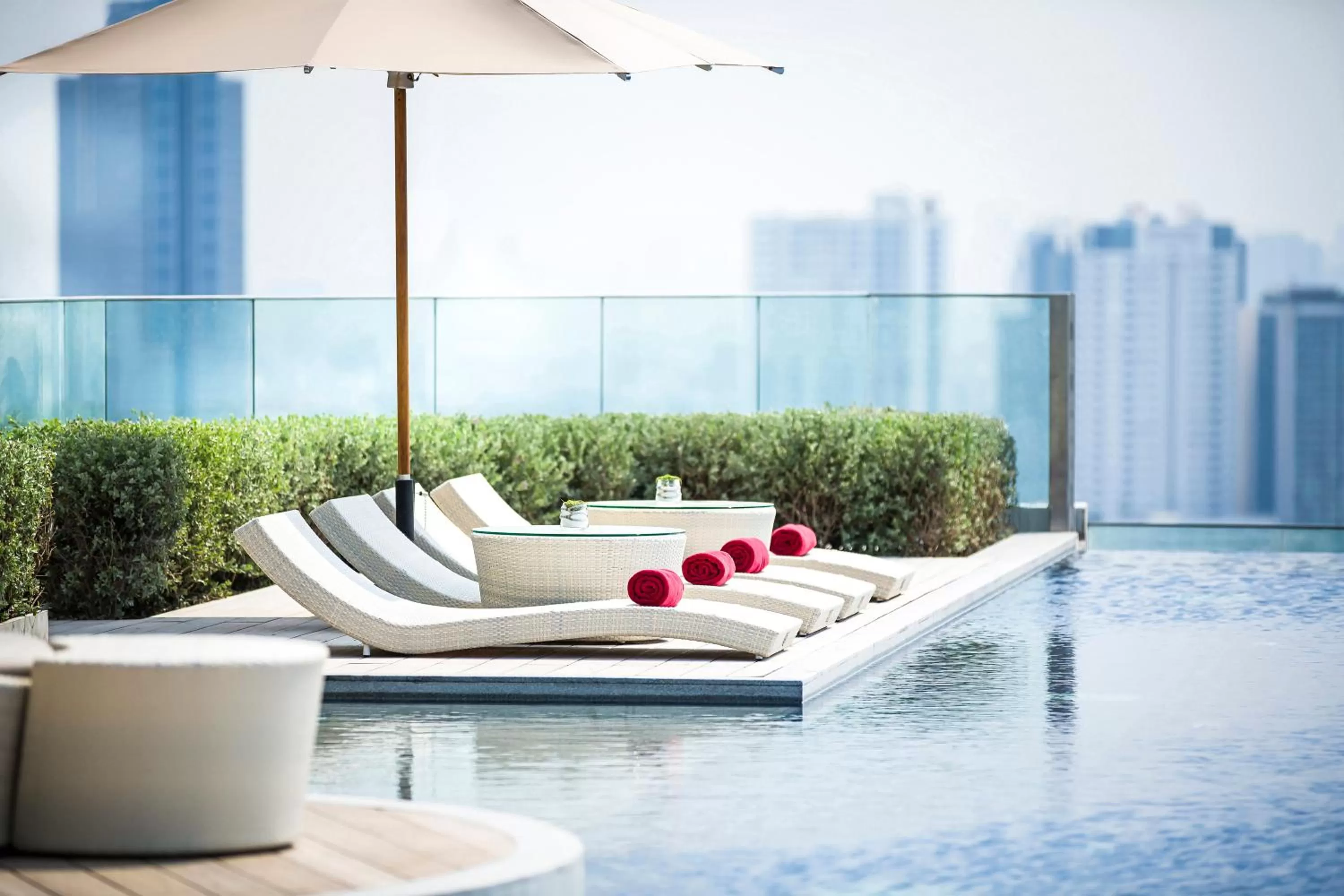 Swimming pool in Avani Plus Riverside Bangkok Hotel