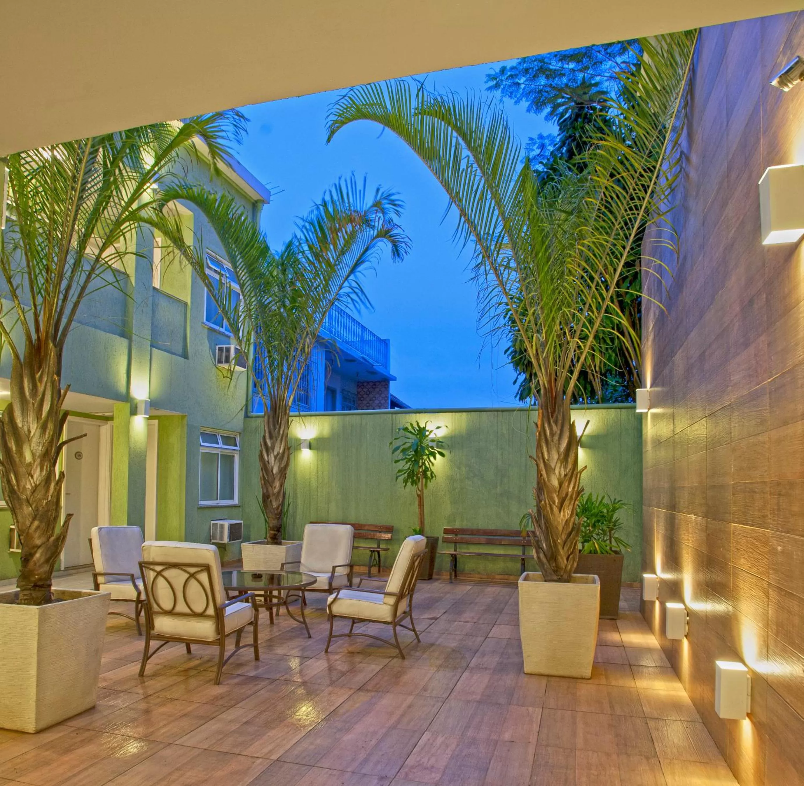 Patio in Hotel Cantareira