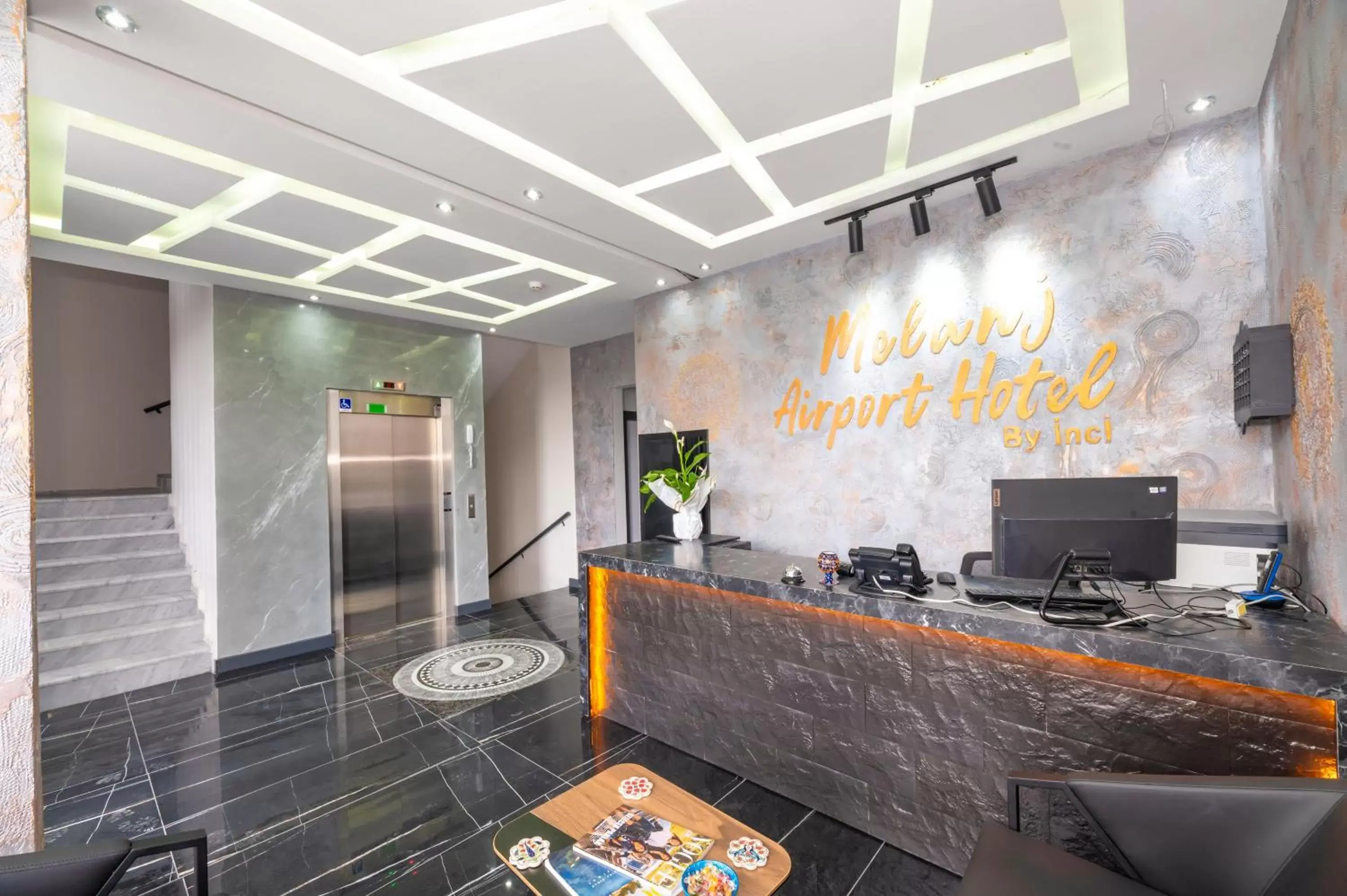 Lobby or reception in Melanj Airport Hotel Lobby or reception in Melanj Airport Hotel