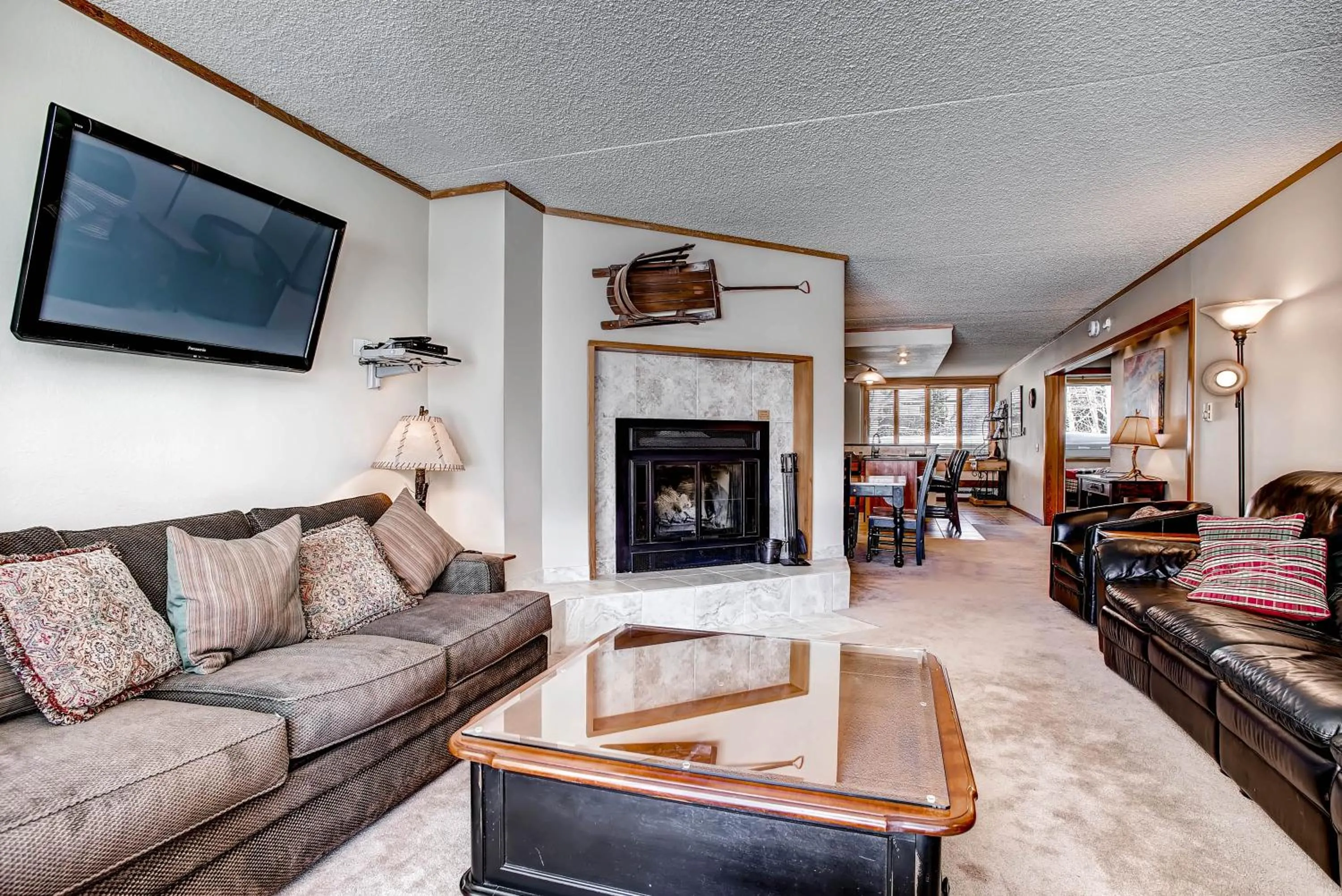 TV and multimedia in Evergreen Condominiums by Keystone Resort