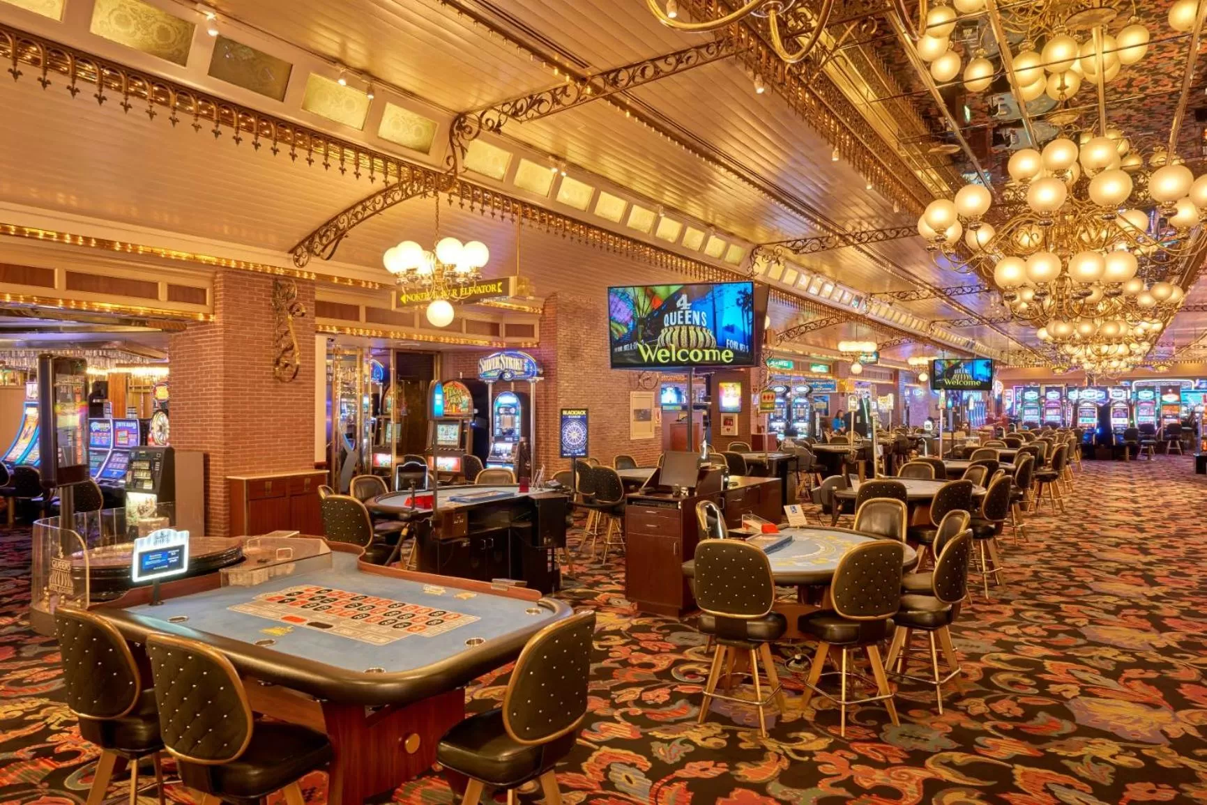 Casino in Four Queens Hotel and Casino