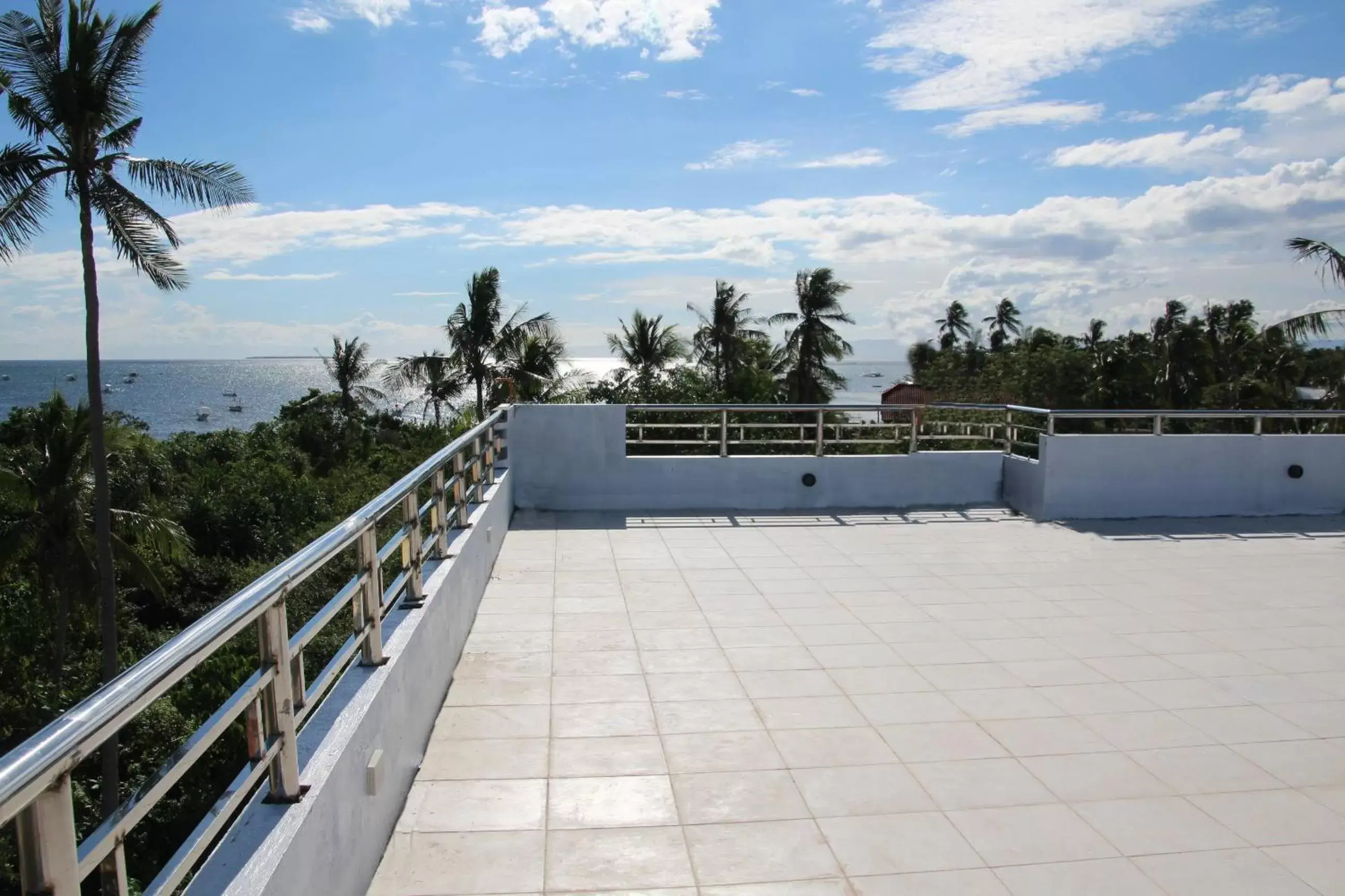 View (from property/room), Balcony/Terrace in Bohol South Beach Hotel