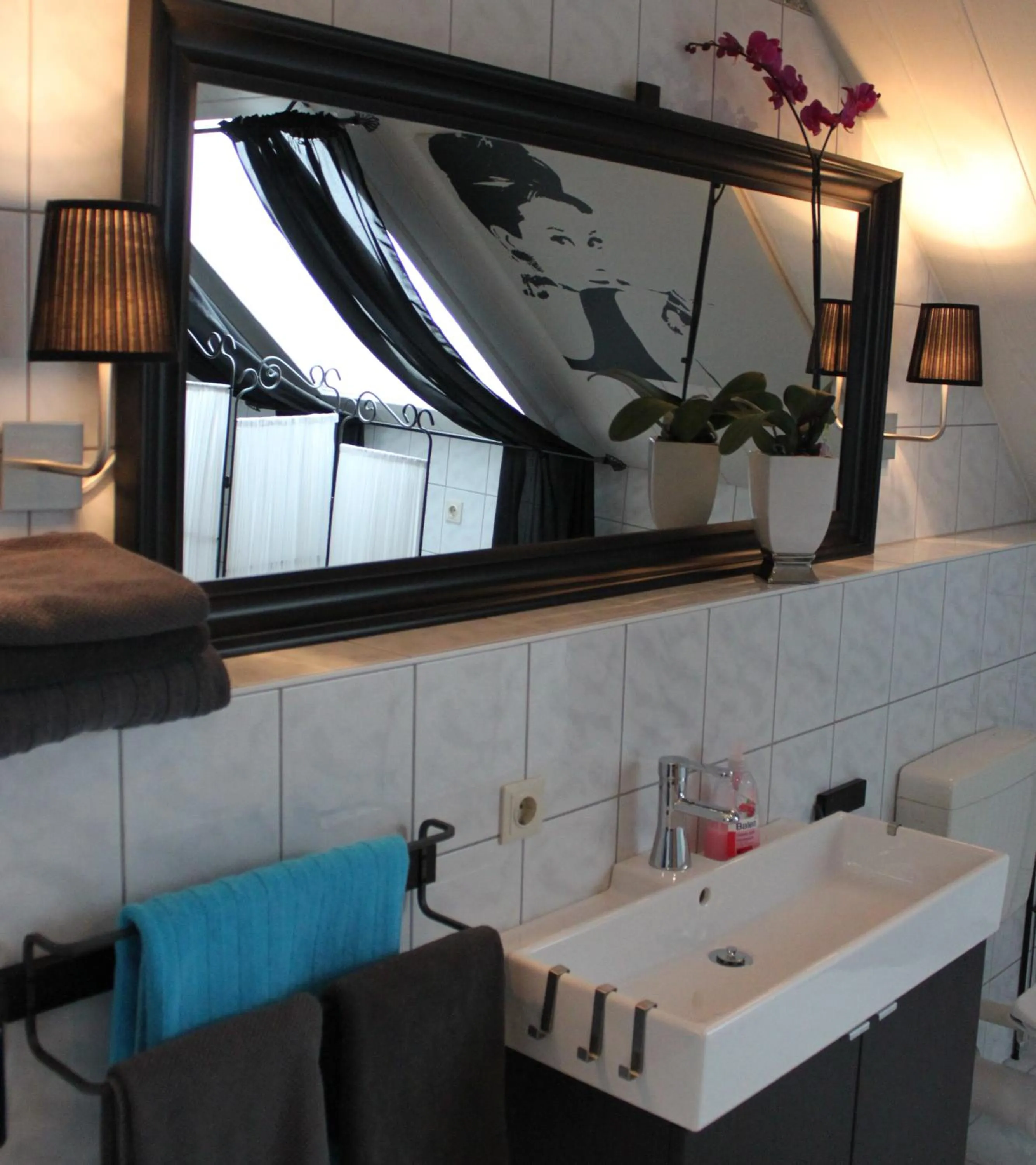 Bathroom in Gästehaus Gebauer