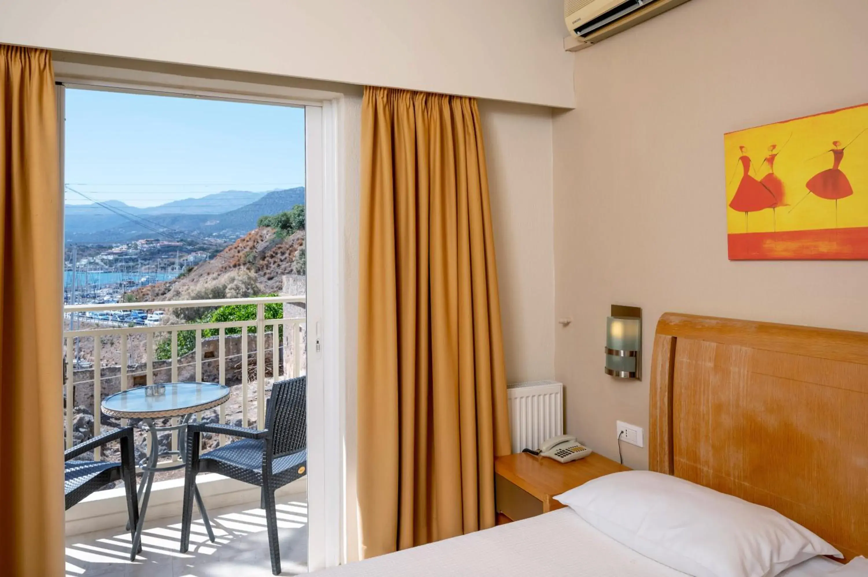 Balcony/Terrace, Mountain View in Kitro Beach Hotel - Adults Only