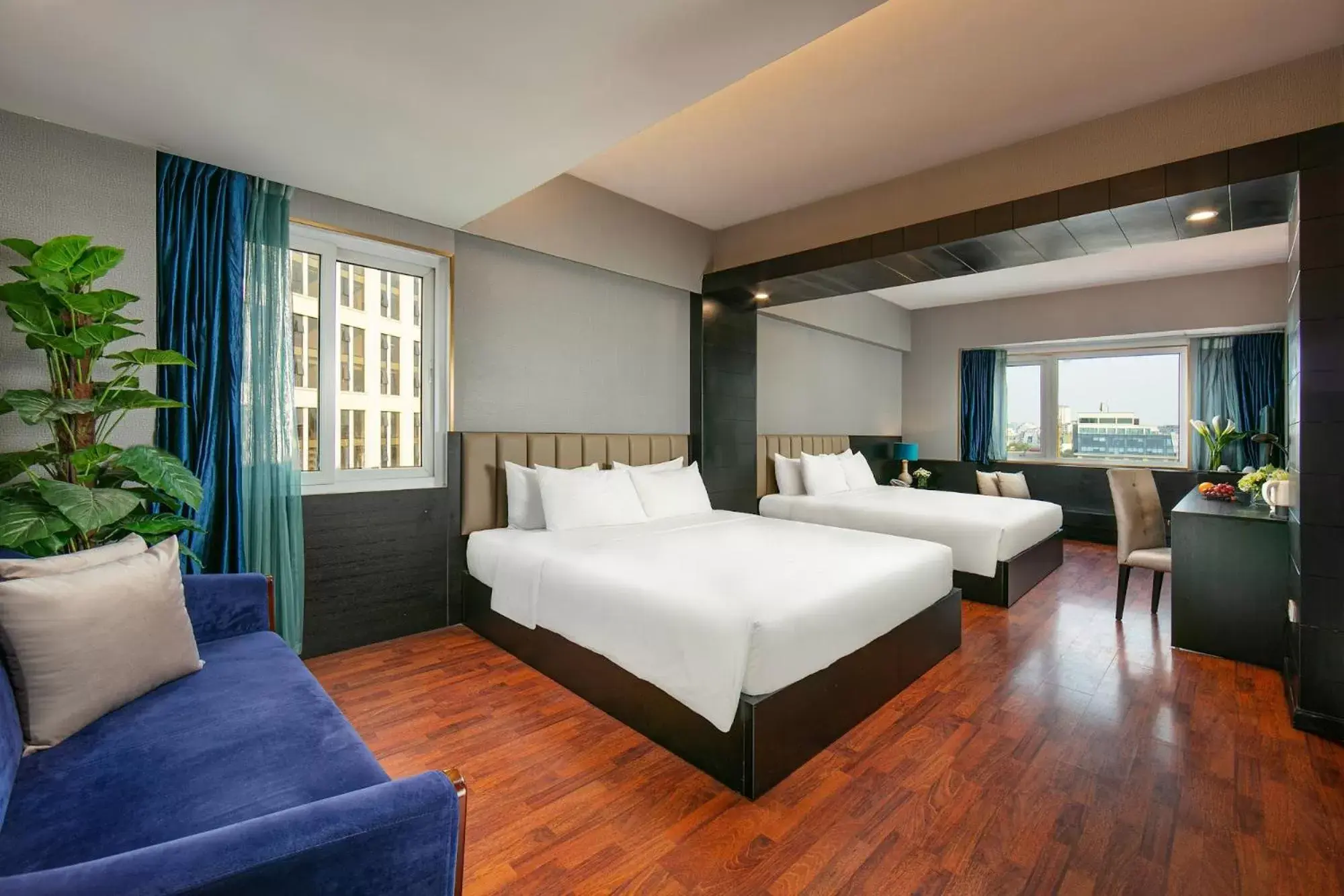 Family Suite with City View in Ja Cosmo Hotel and Spa Family Suite with City View in Ja Cosmo Hotel and Spa