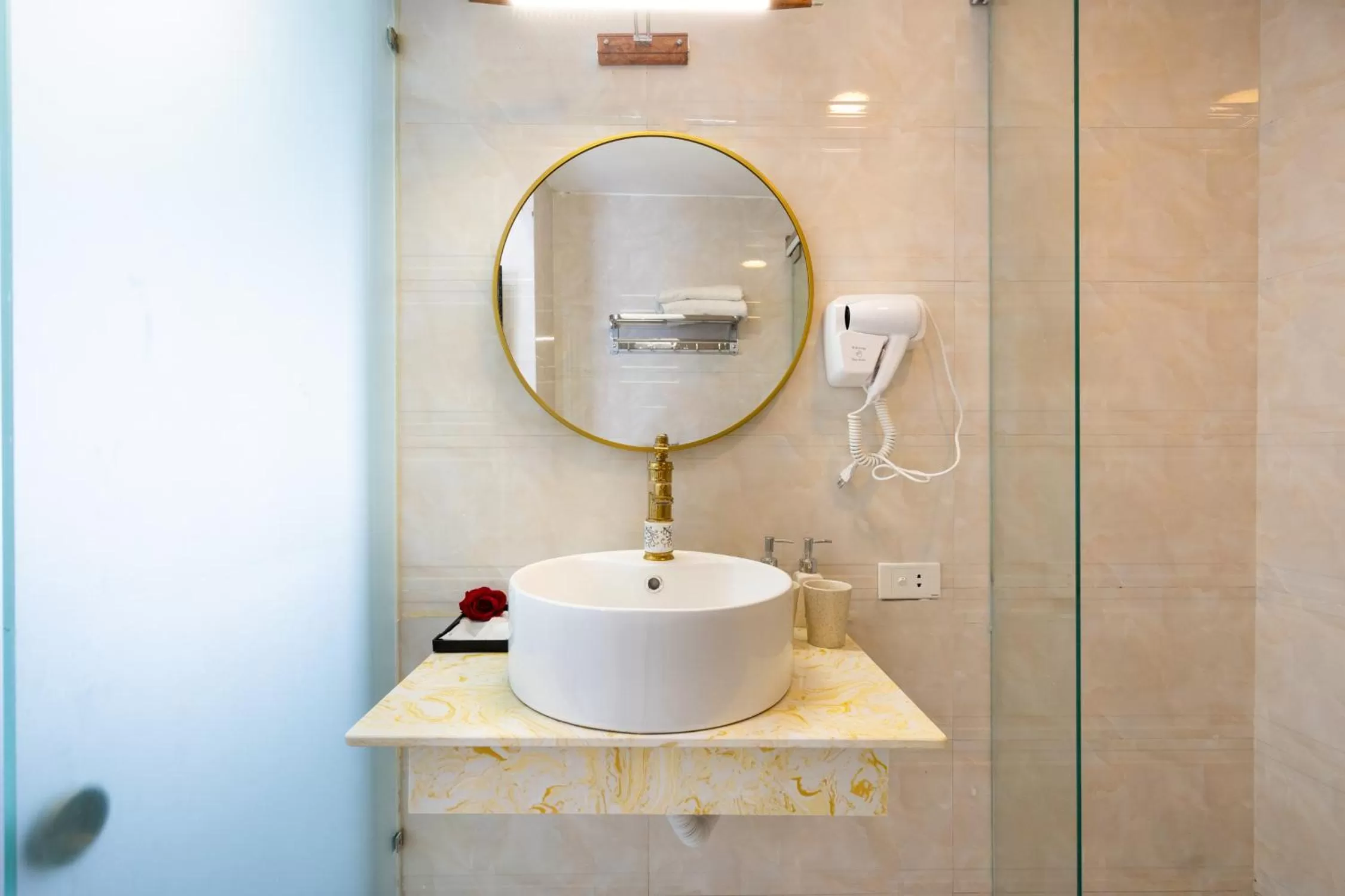 Bathroom in Hanoi Memory Legends Hotel