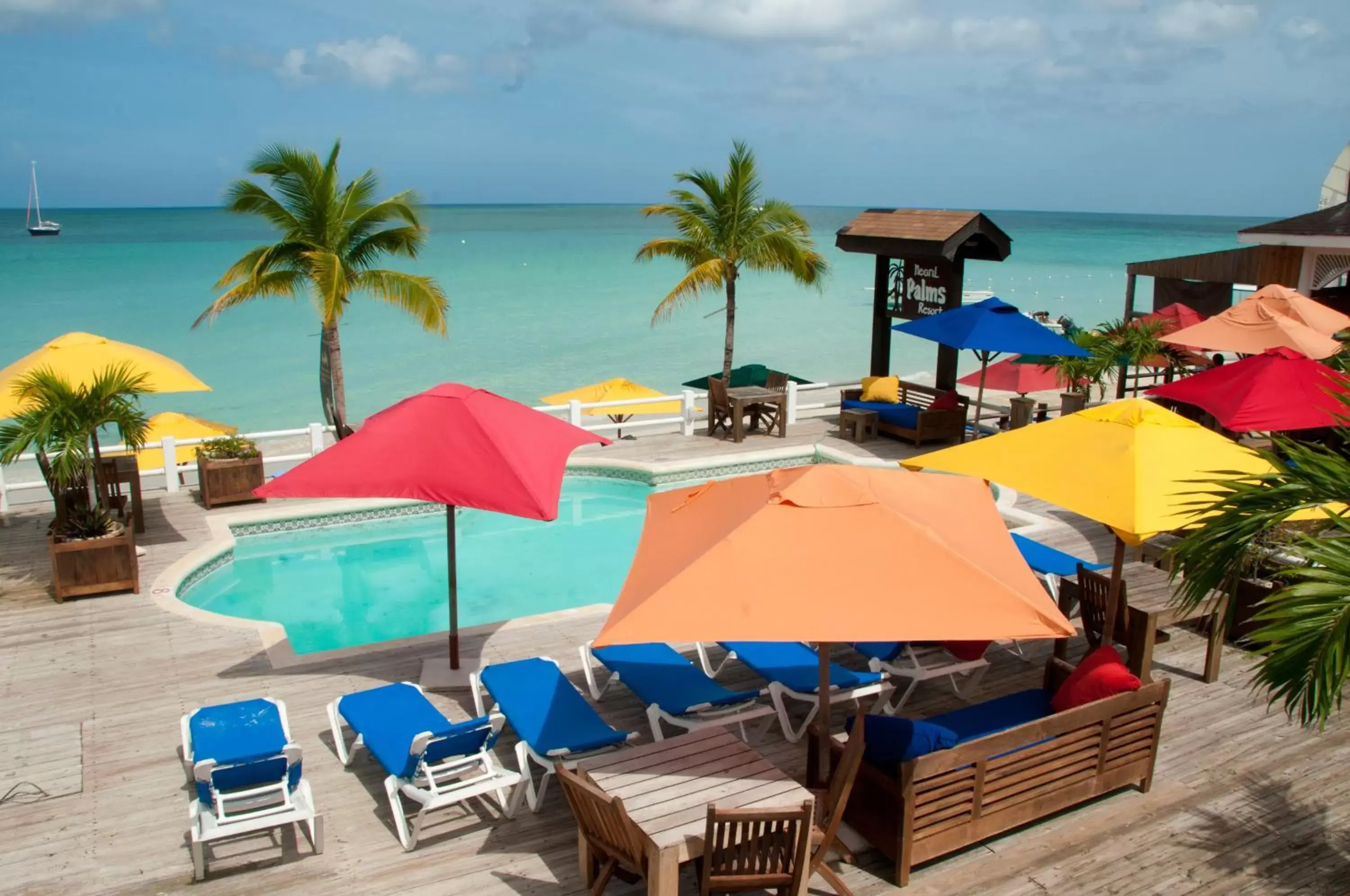 Beach, Pool View in Negril Palms