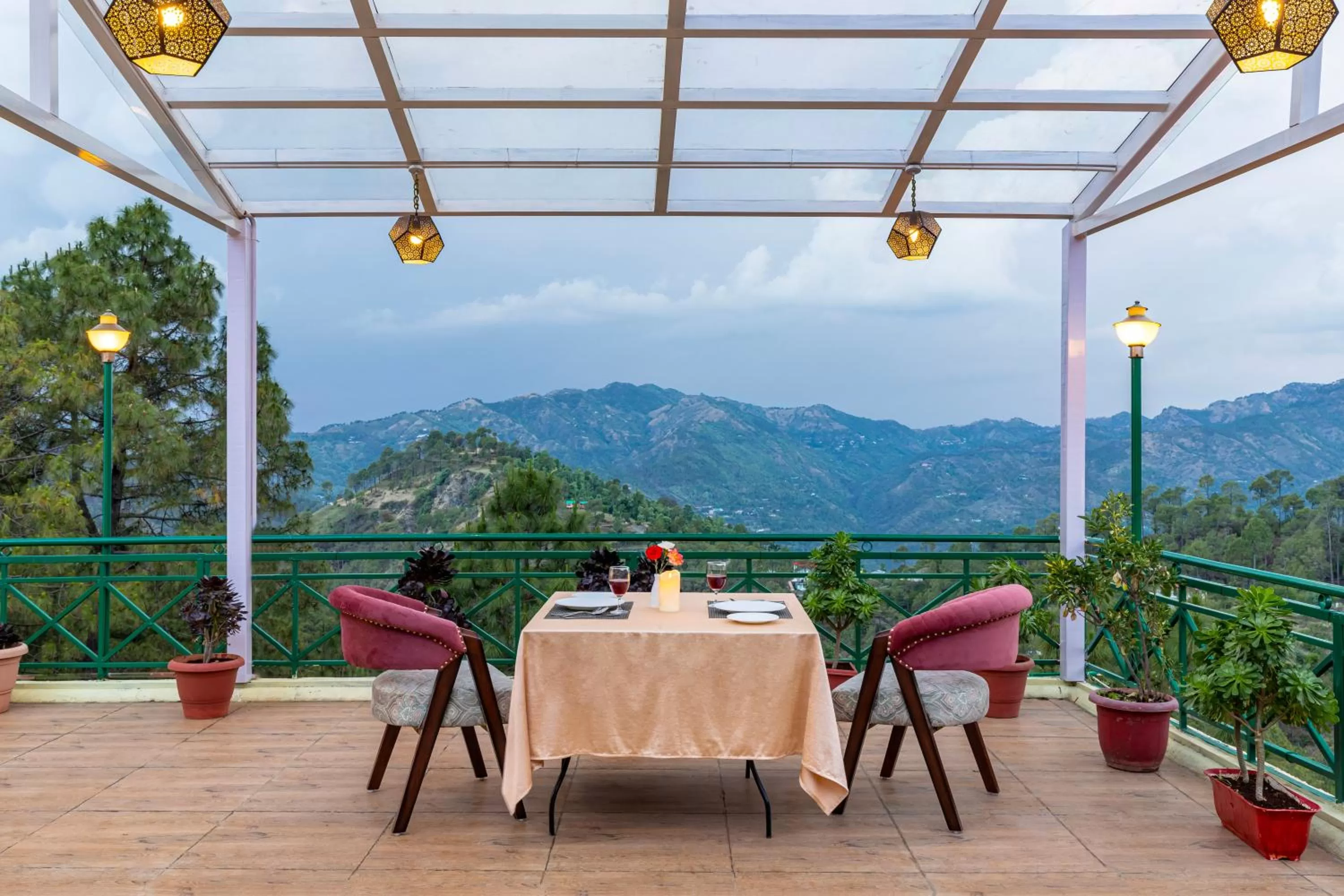 Bird's eye view in Country Inn Maple Resort Chail