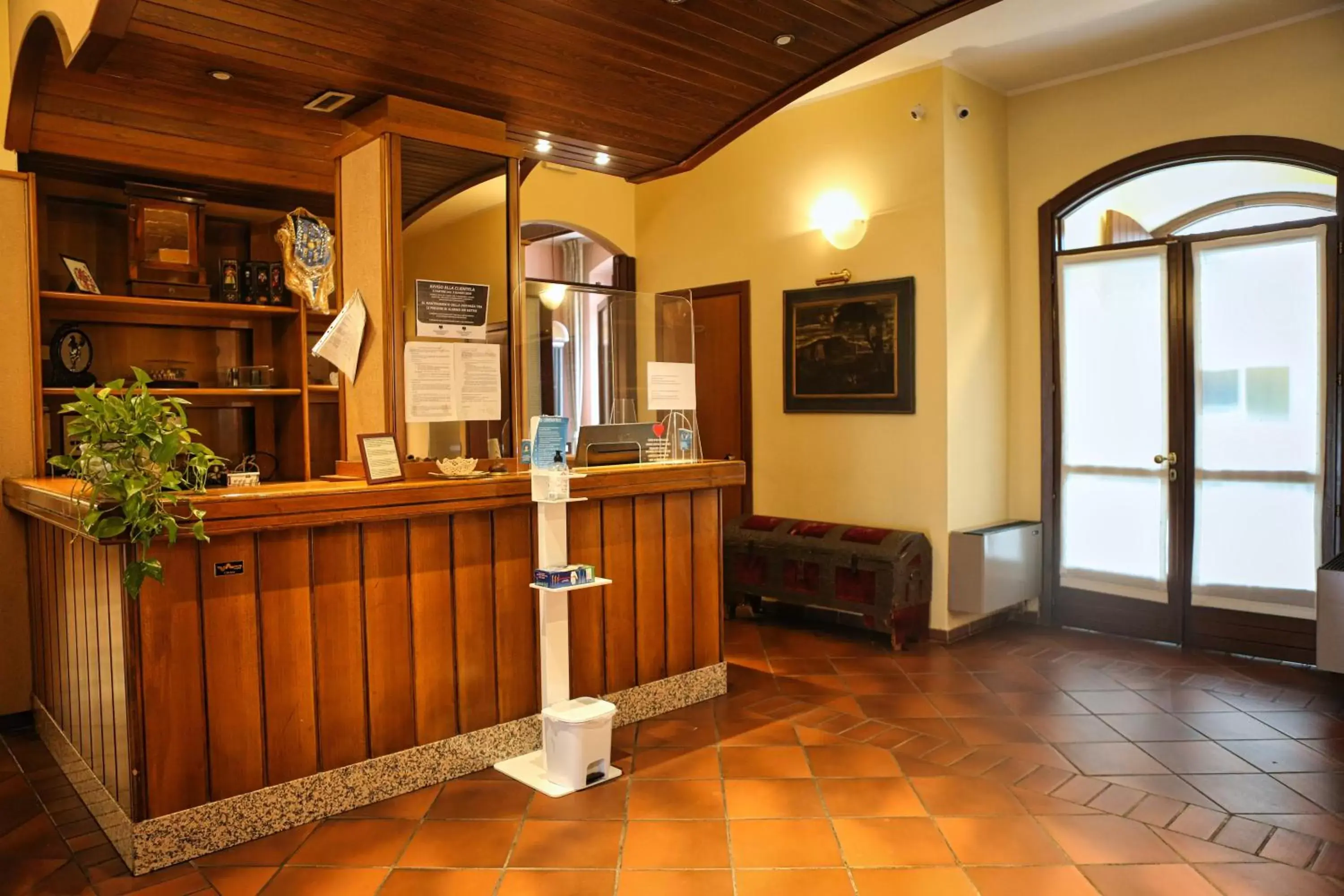 Lobby/Reception in Hotel Vecchio Casello