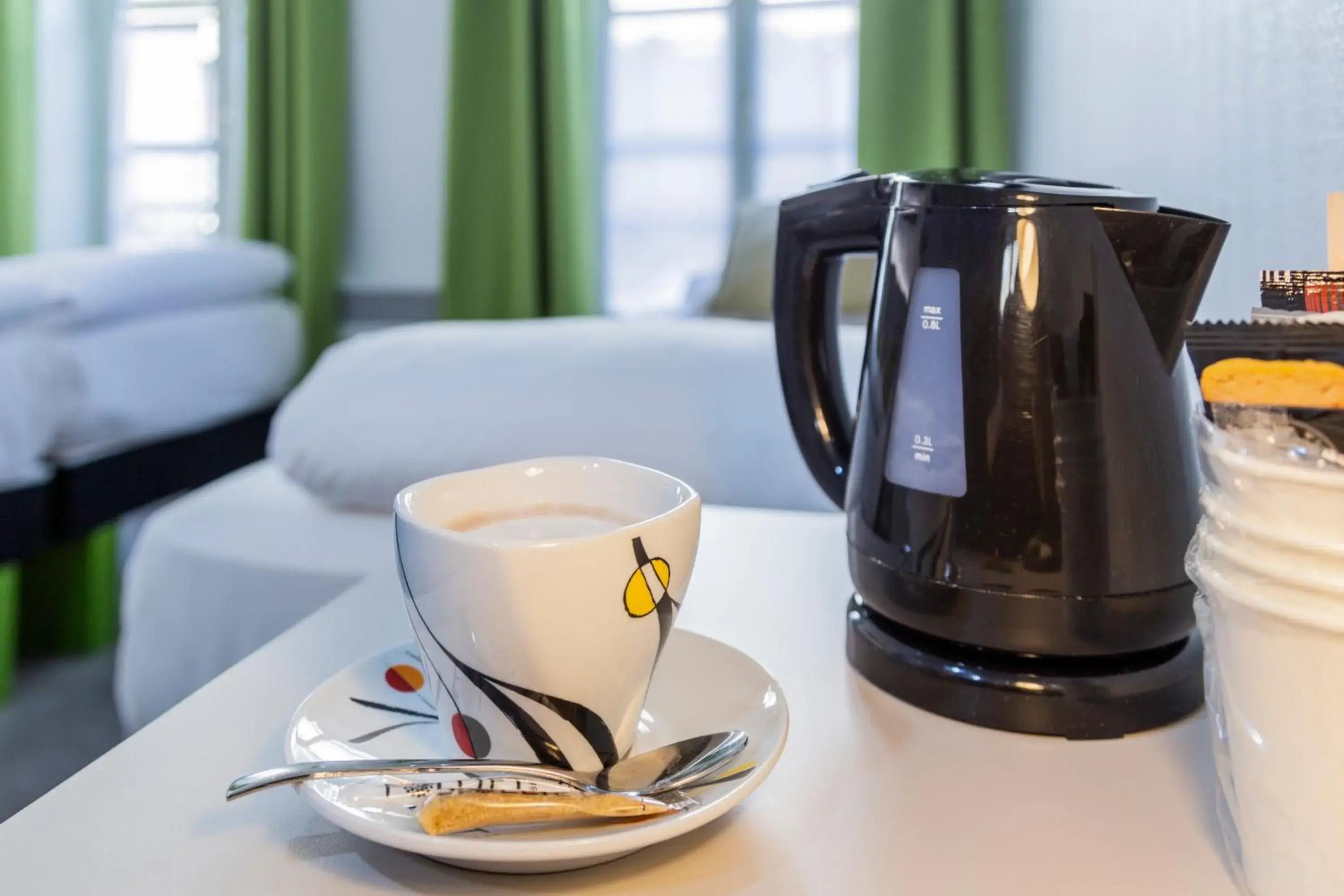 Coffee/tea facilities in Hotel Victoria