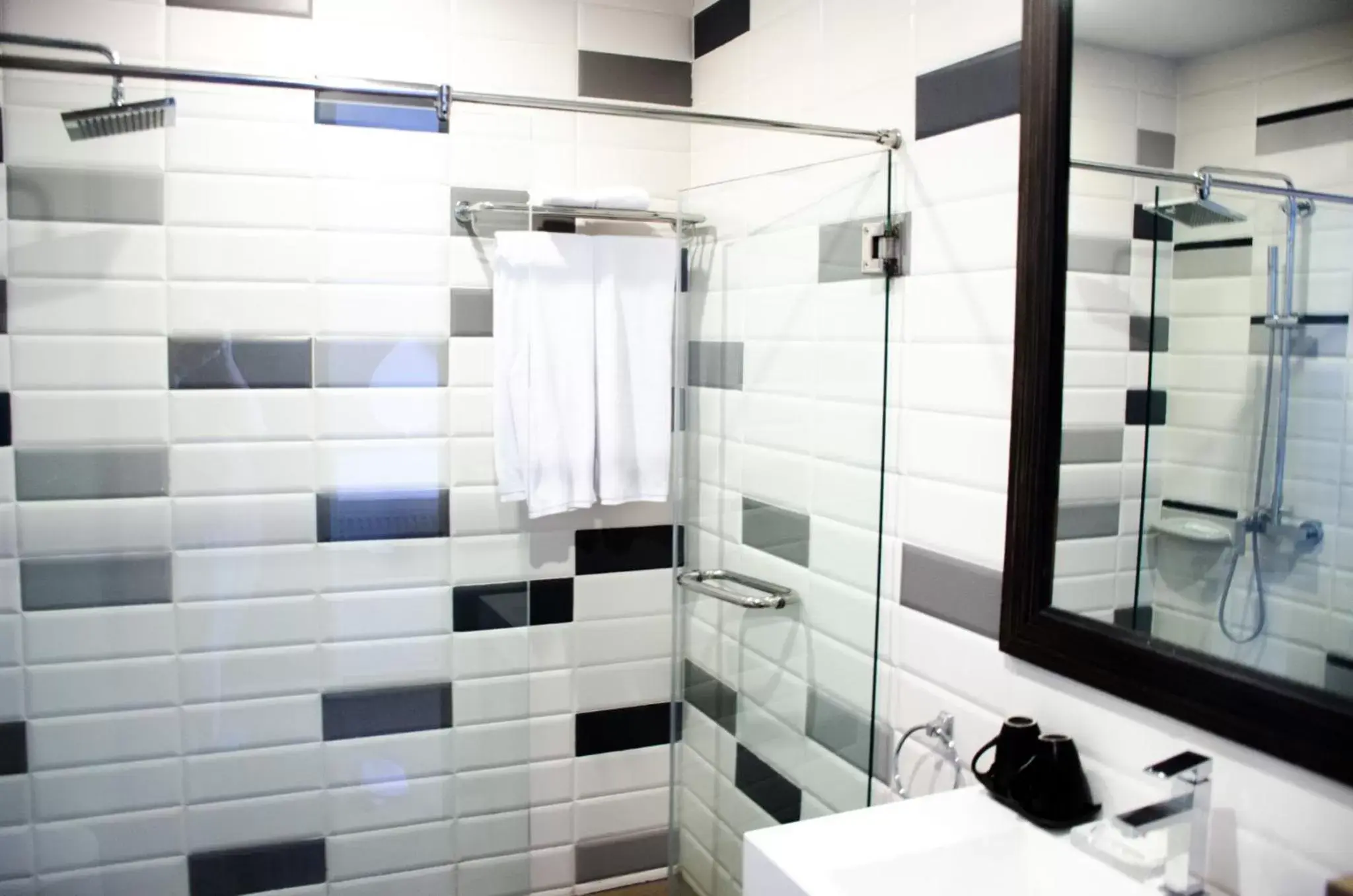 Bathroom in Prajaktra Design Hotel