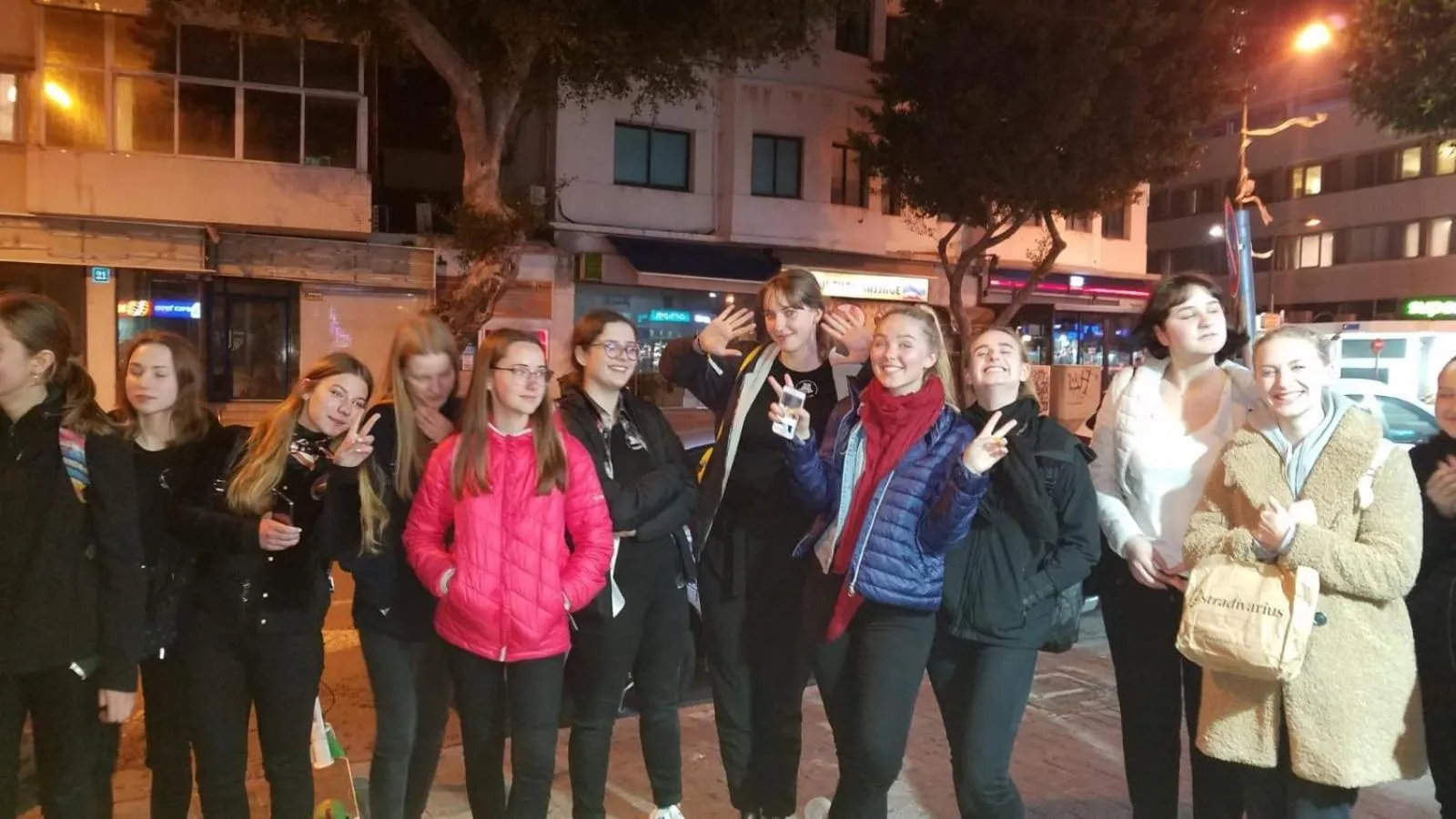 group of guests in Momo's Hostel