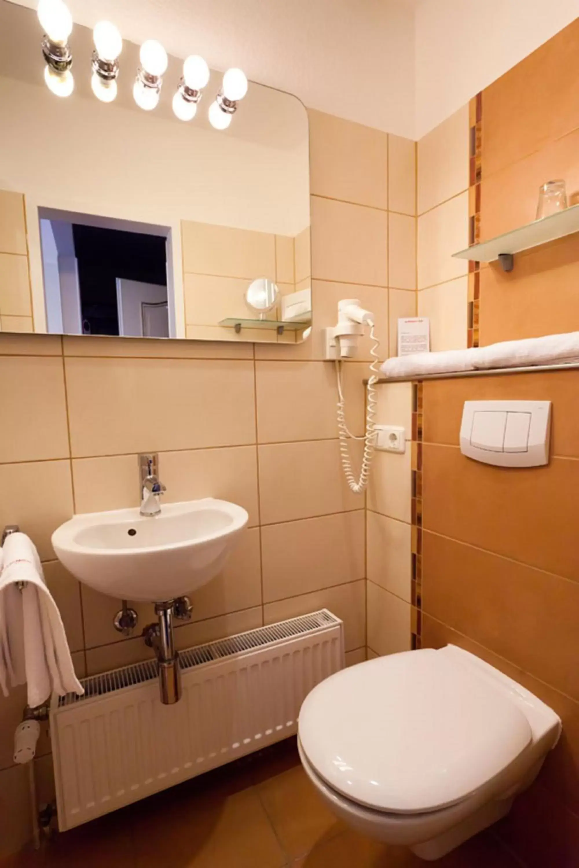 Shower, Bathroom in Hotel Holsteiner Hof GmbH