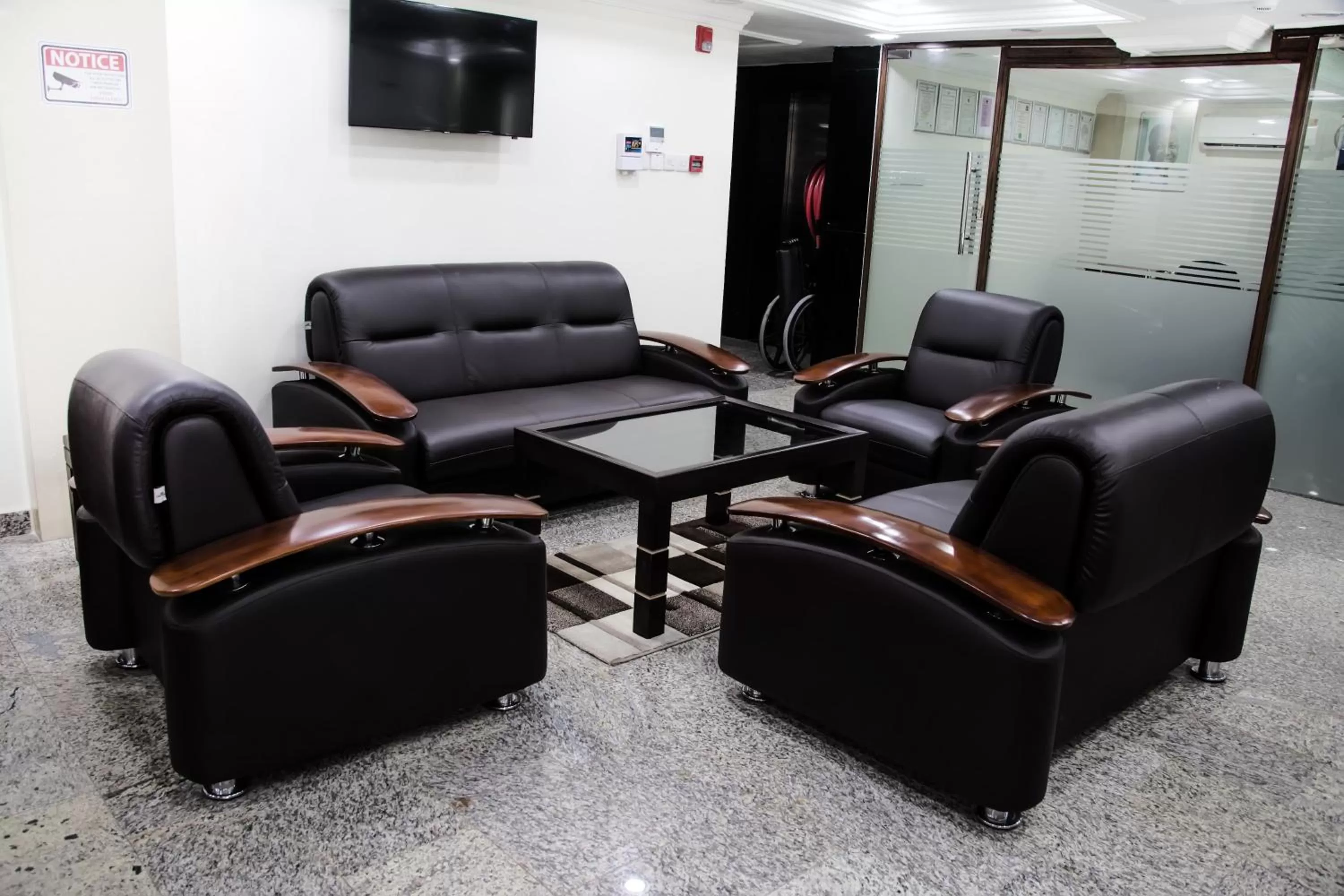 Communal lounge/ TV room in Sleep Inn Hotel - Kariakoo