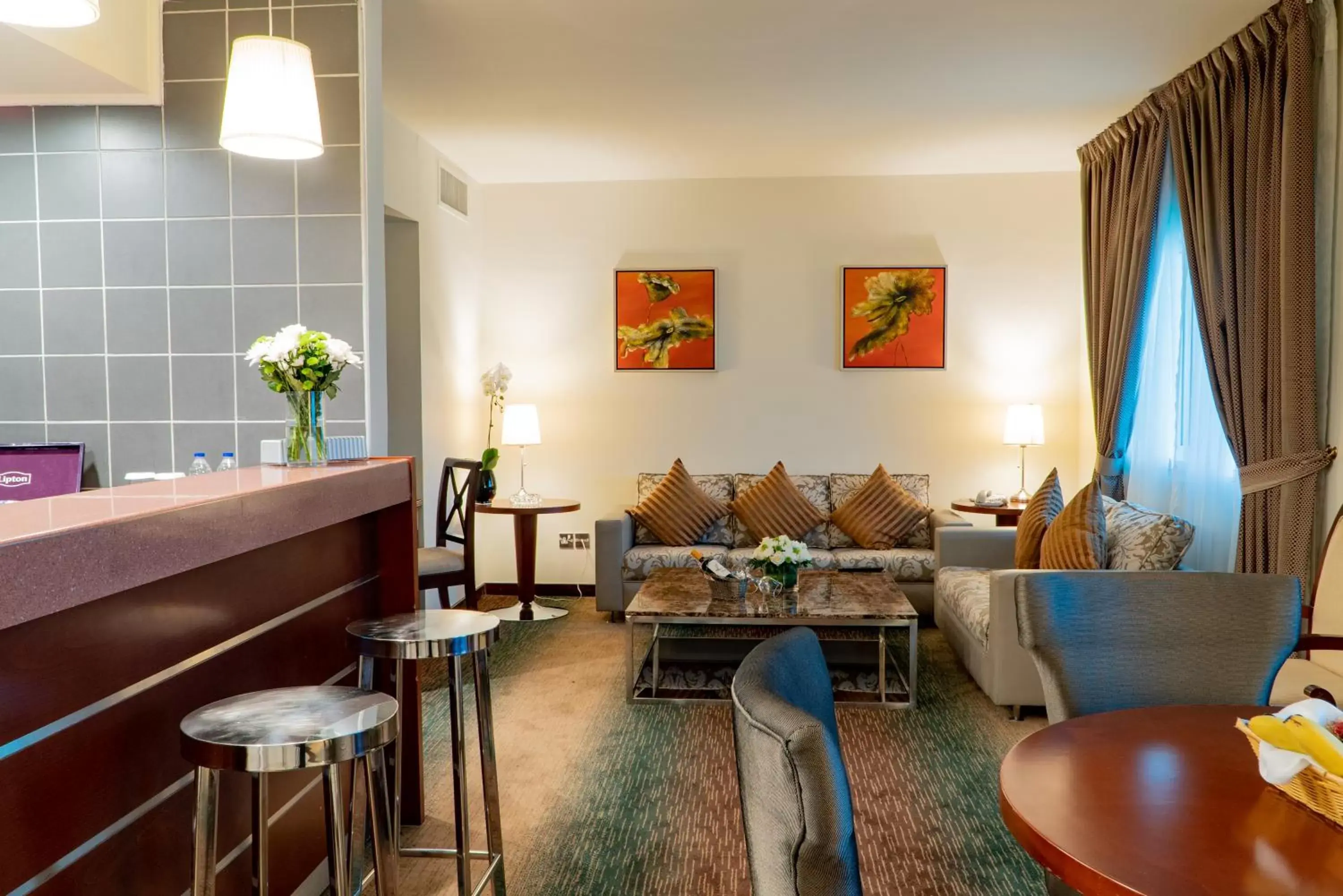 Living room in Al Ain Palace Hotel Abu Dhabi Living room in Al Ain Palace Hotel Abu Dhabi