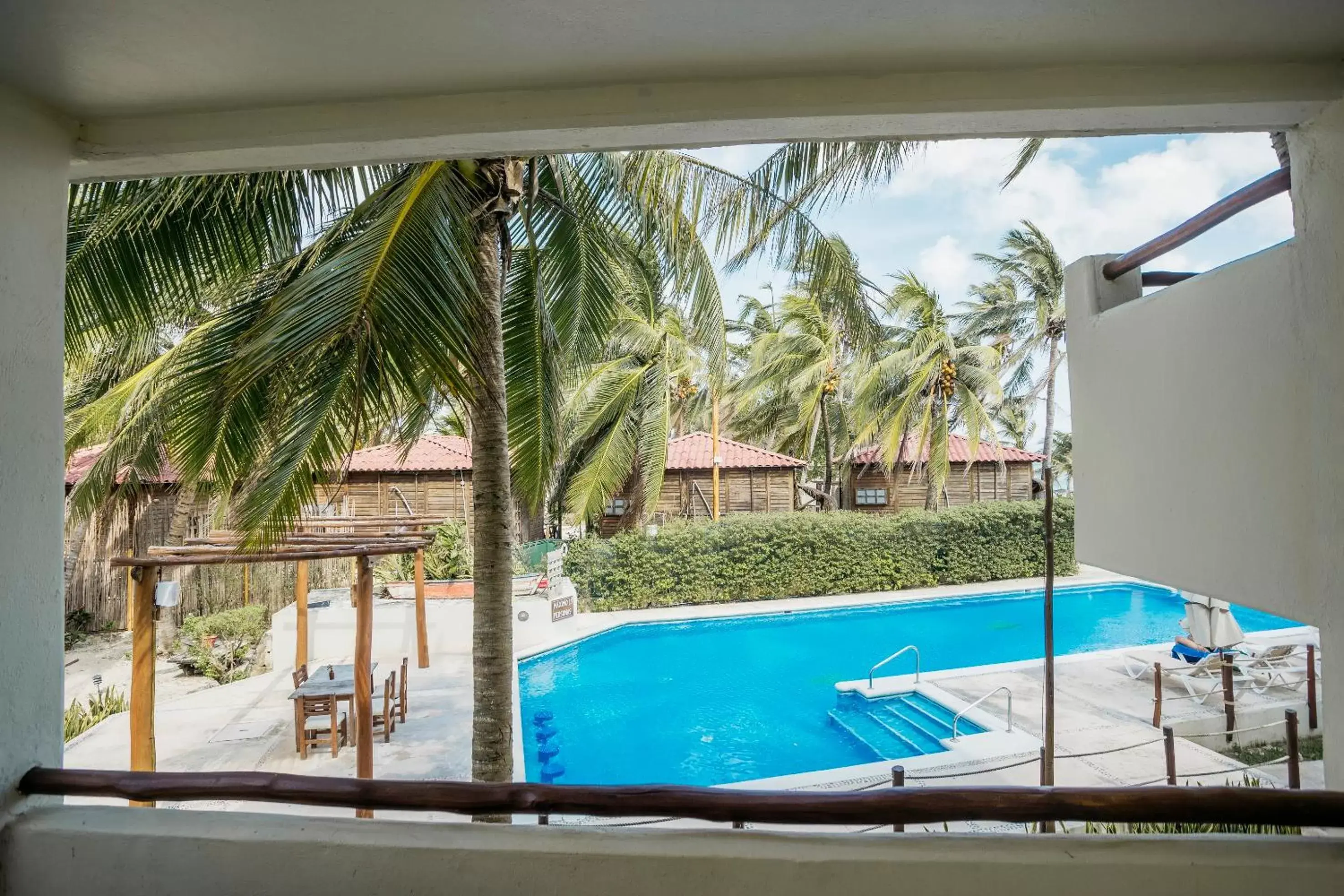 Garden View Room - Double Beds in Petit Lafitte Beach Front Hotel & Bungalows