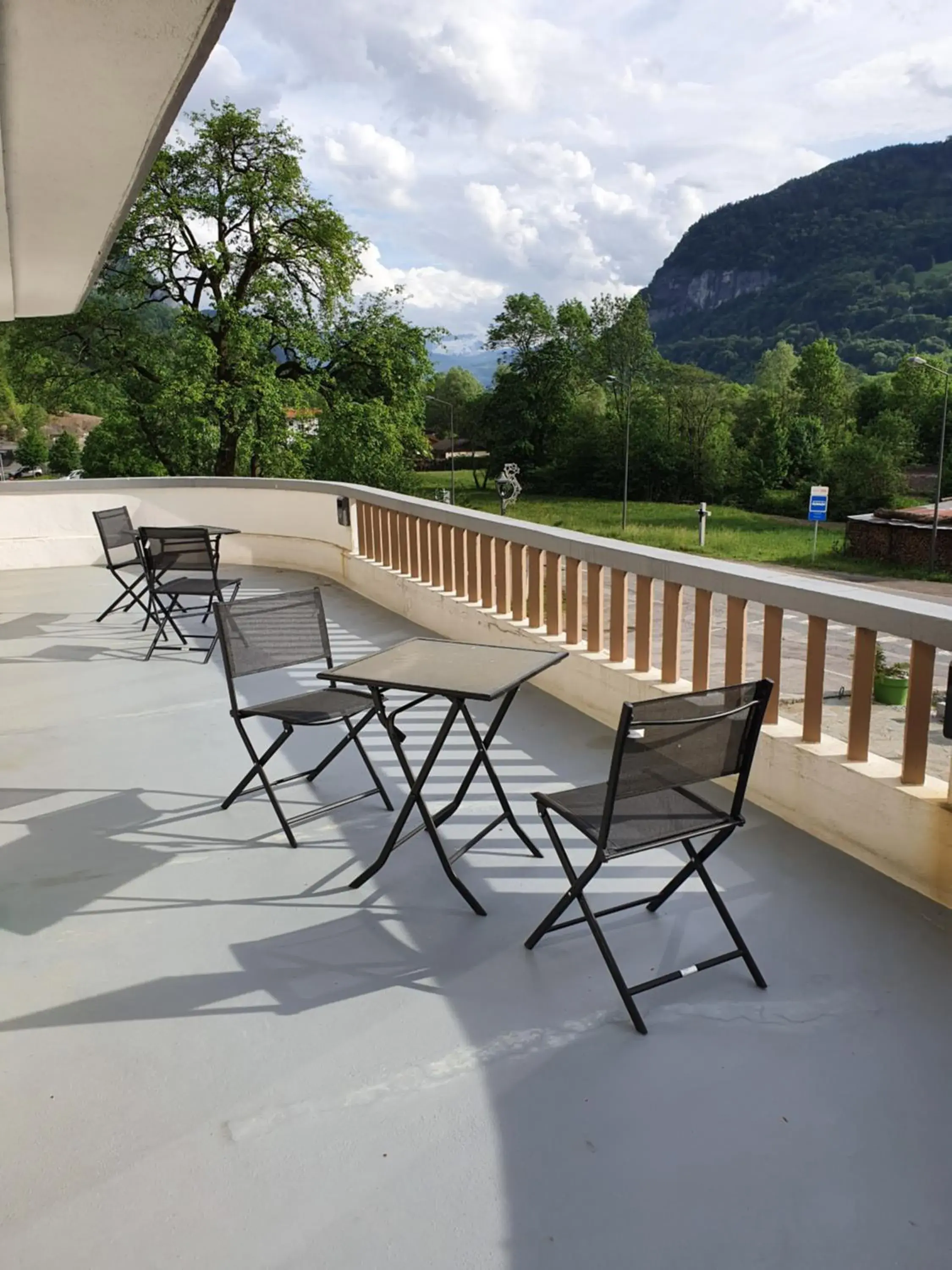 Balcony/Terrace in Le Relais Du Mont Blanc