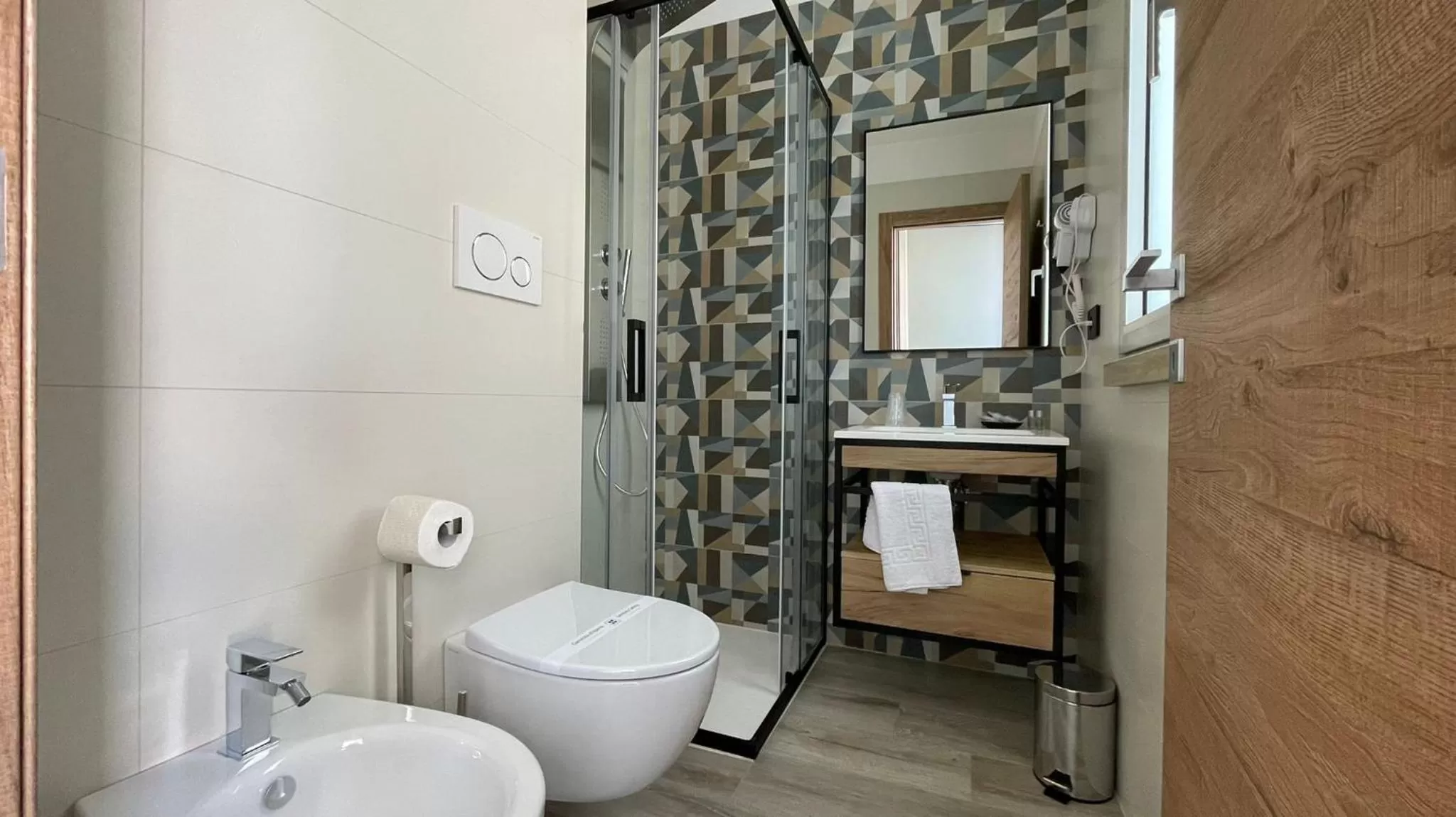 Bathroom in Bari Airport B&B