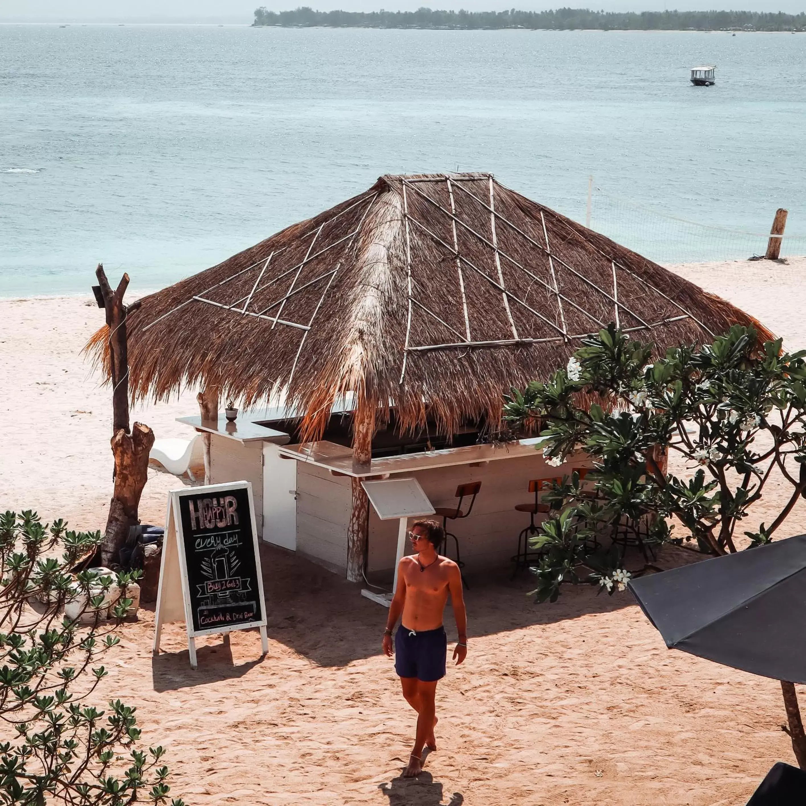 Lounge or bar, Beach in Seri Resort Gili Meno - Adults Only