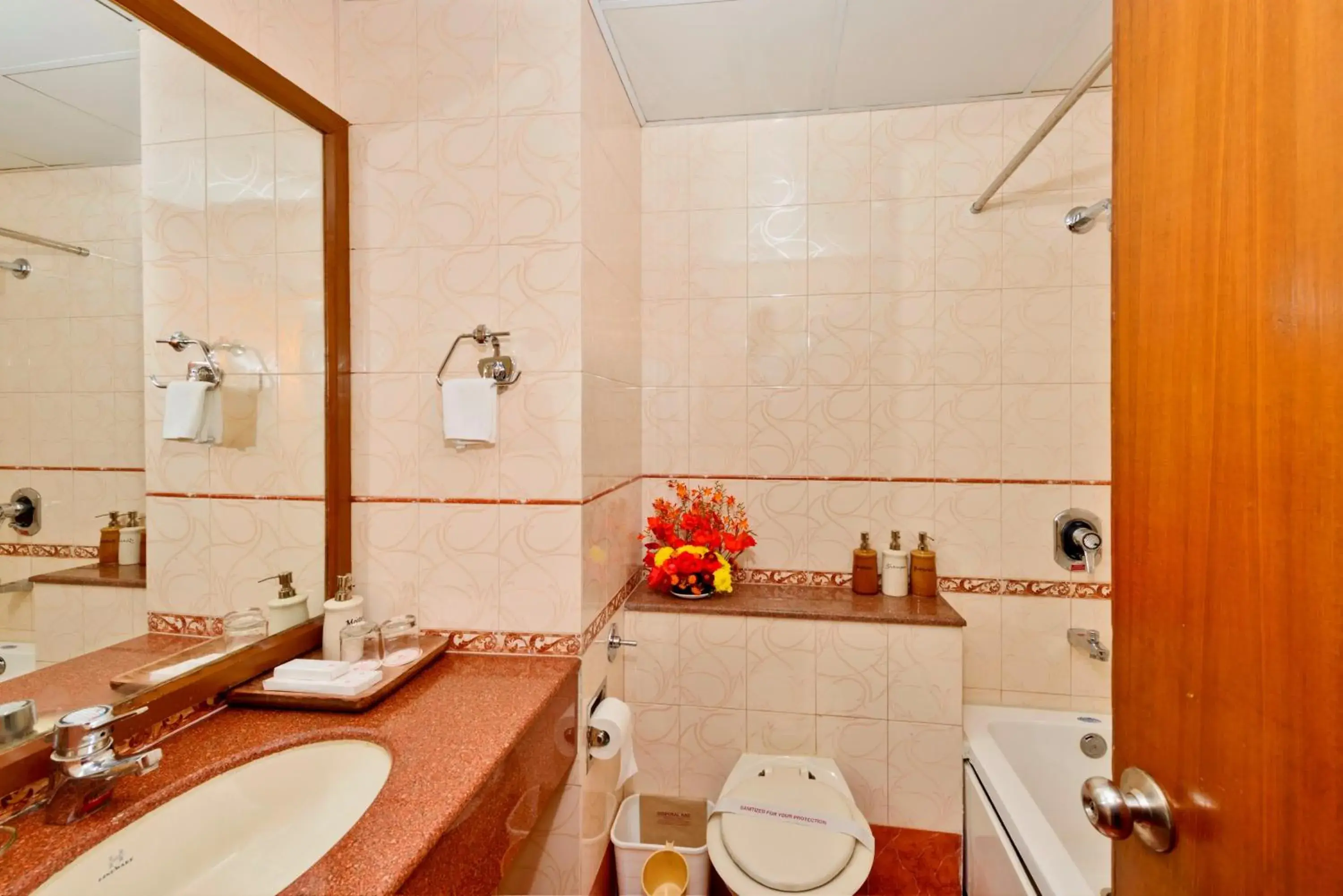 Bathroom in Solang Valley Resort