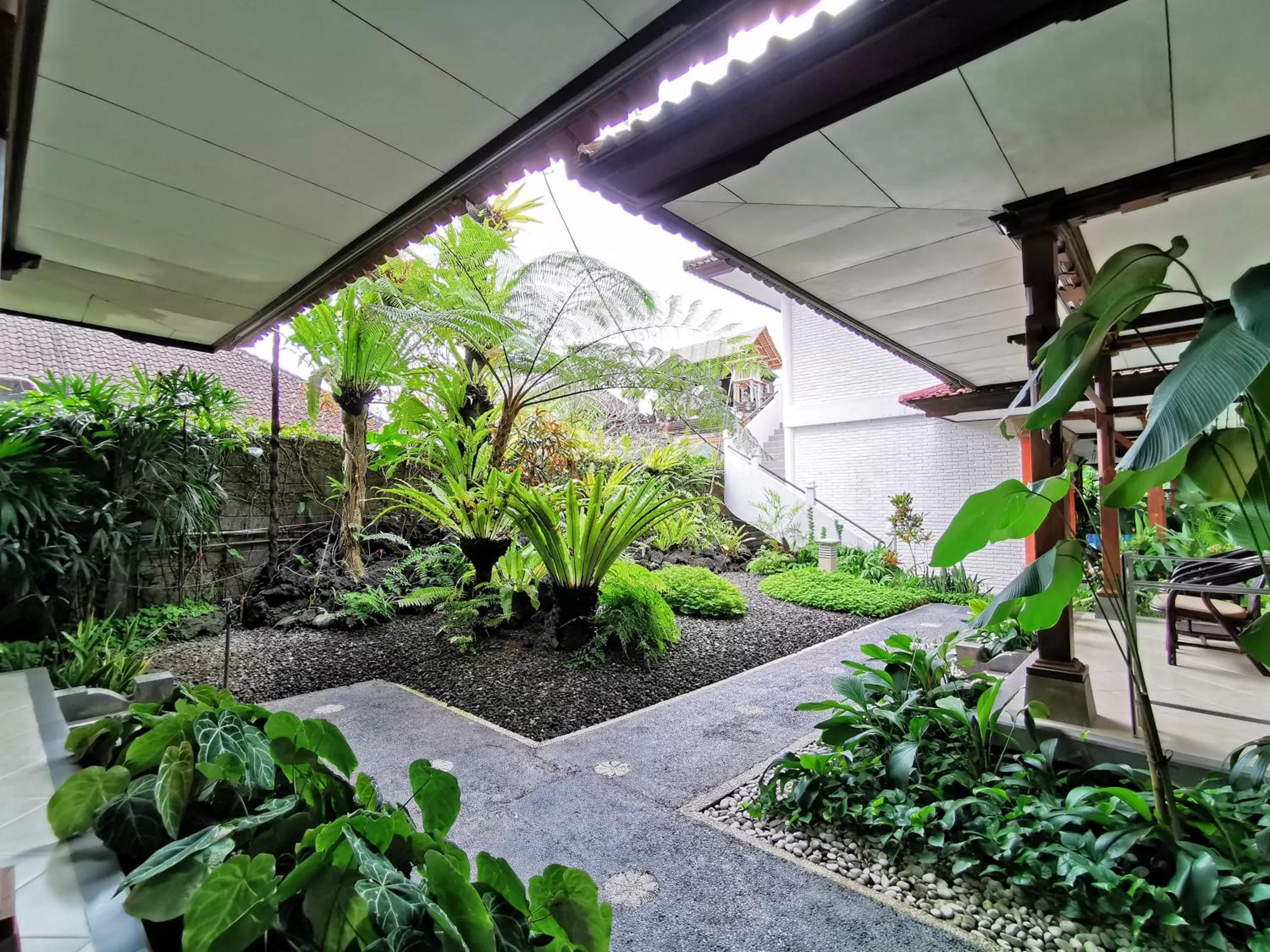 Patio in Yulia Village Inn Ubud