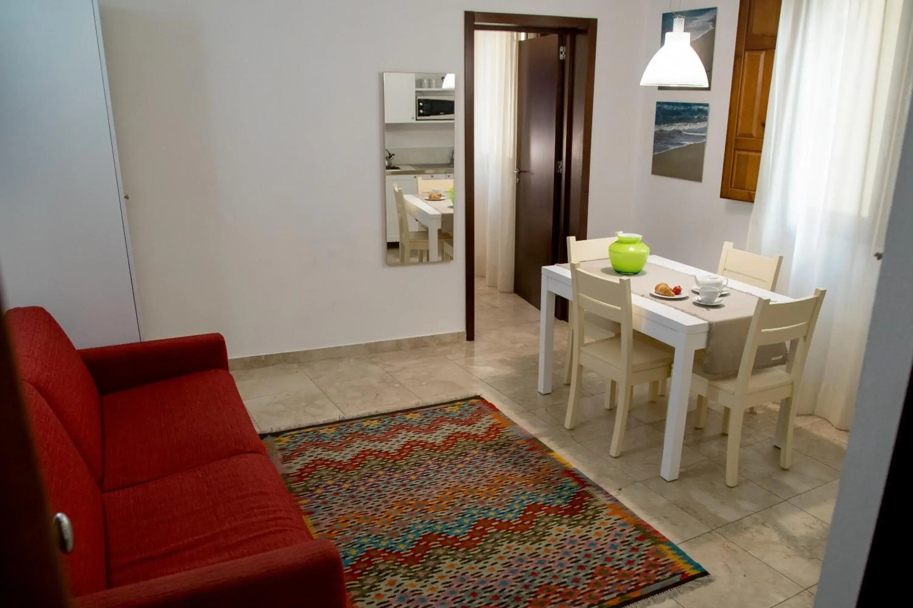 Living room, Dining Area in SAN DOMENICO residence by BADIA NUOVA