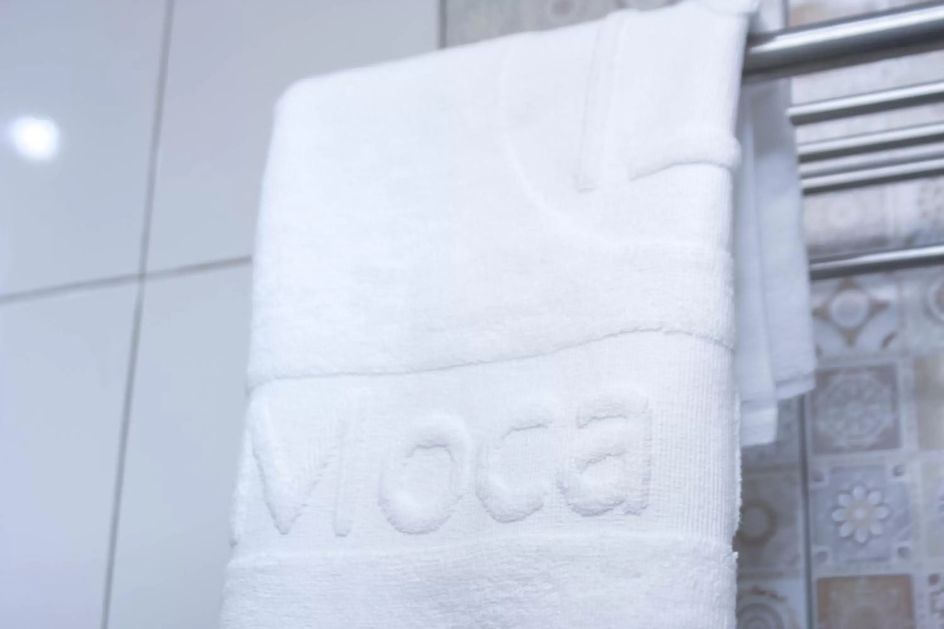 Bathroom, Property Logo/Sign in Moca Hotel