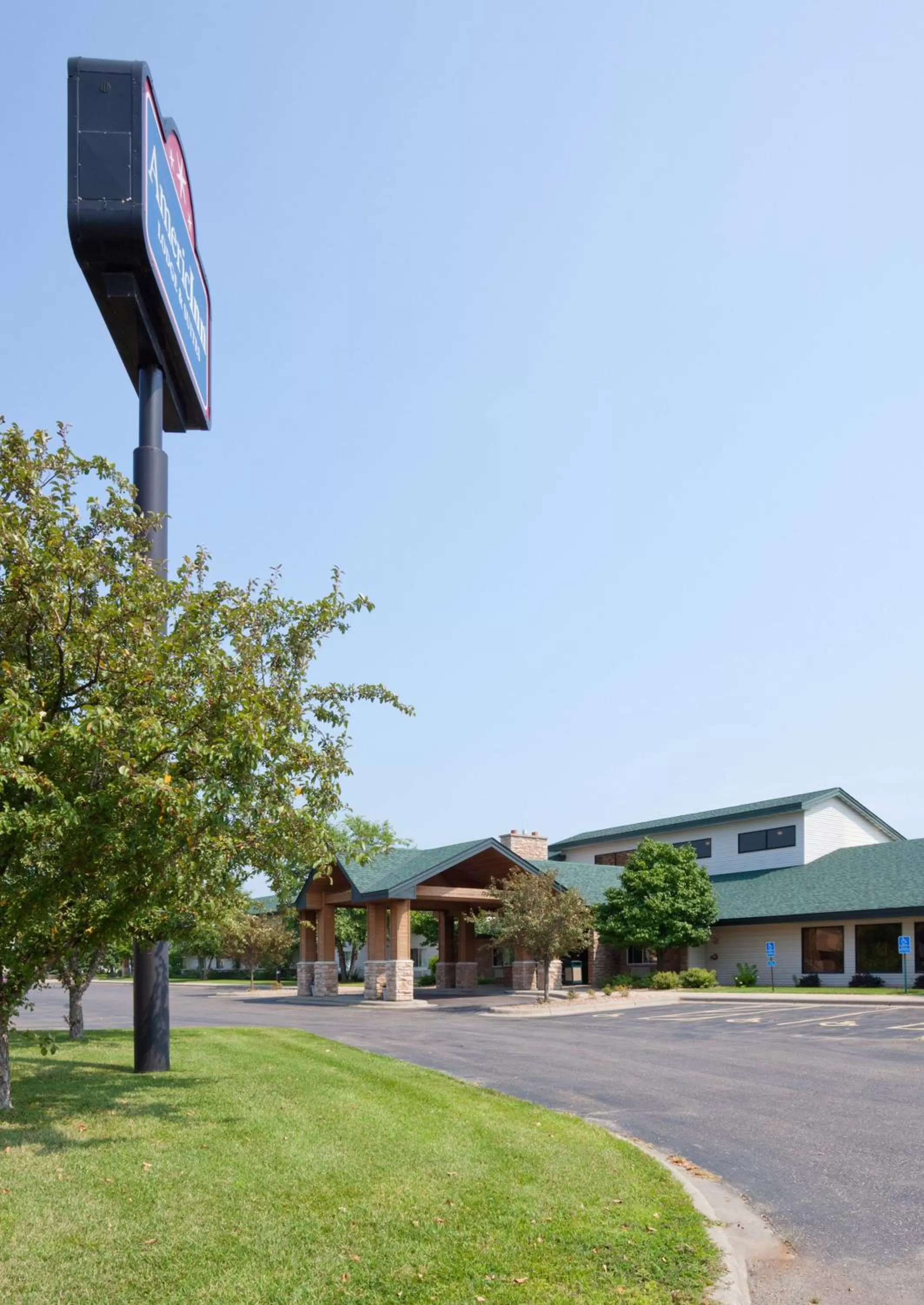 Property building in AmericInn by Wyndham Coon Rapids