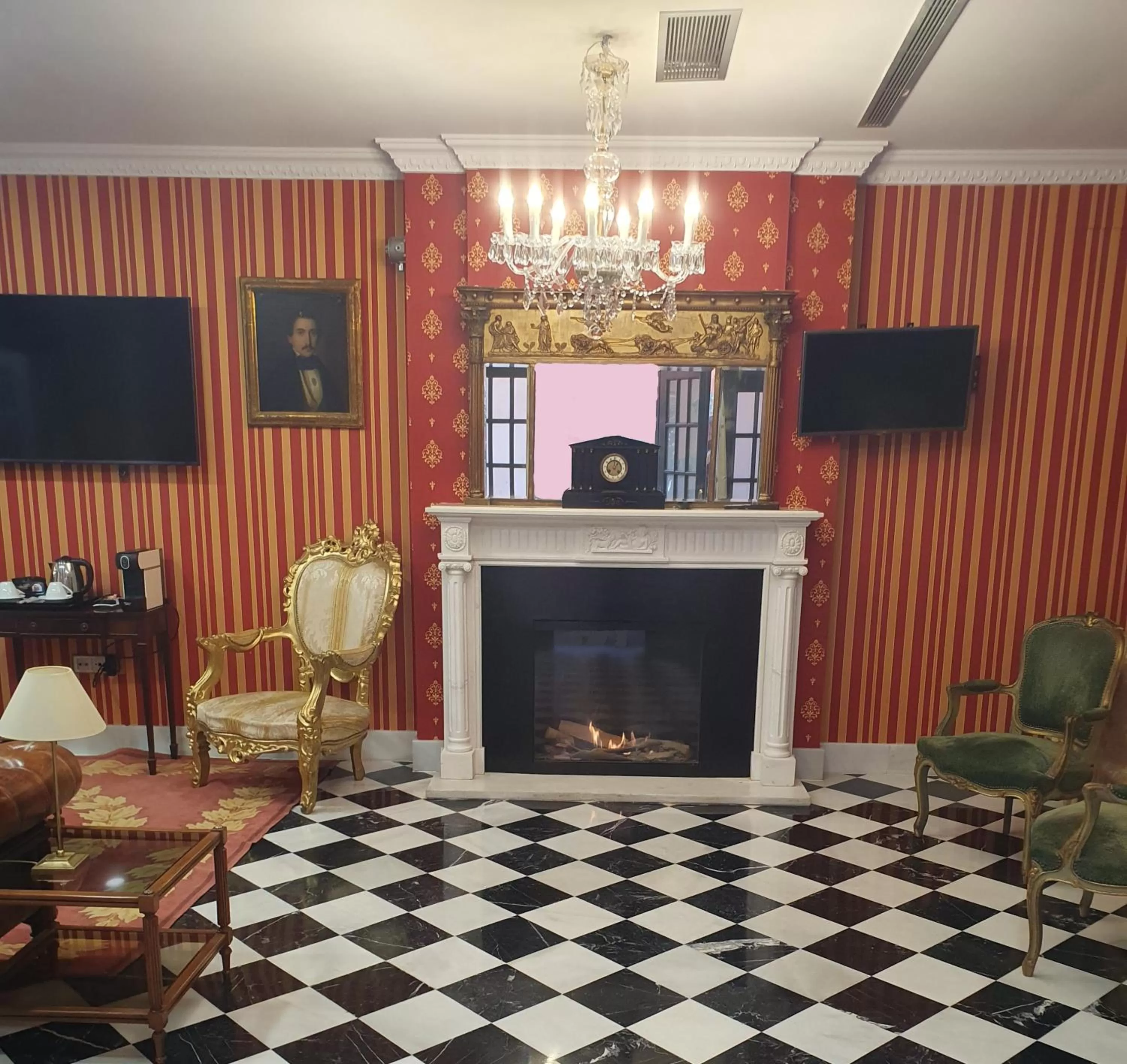 Living room in Hotel Ateneo Sevilla