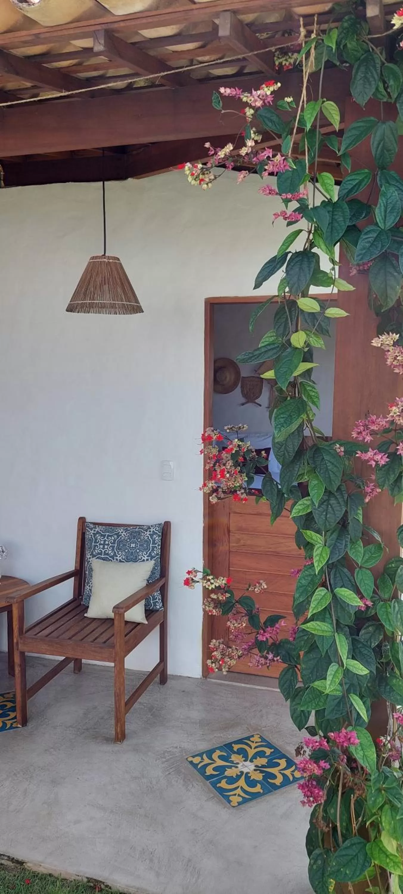 Patio in Arataba Hotel Boutique e Bistrô - 150 mts do mar