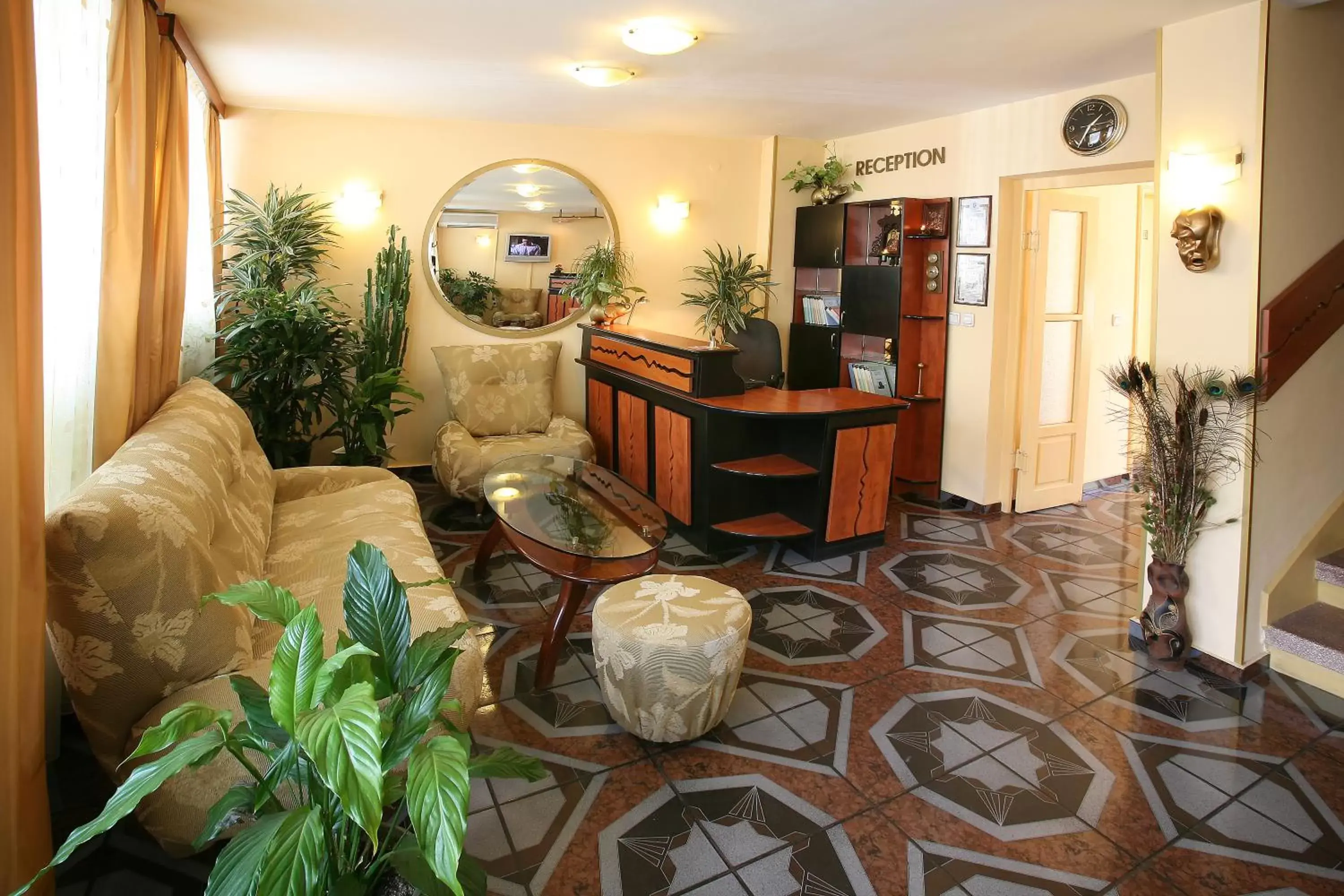 Lobby or reception in Hotel Color Lobby or reception in Hotel Color