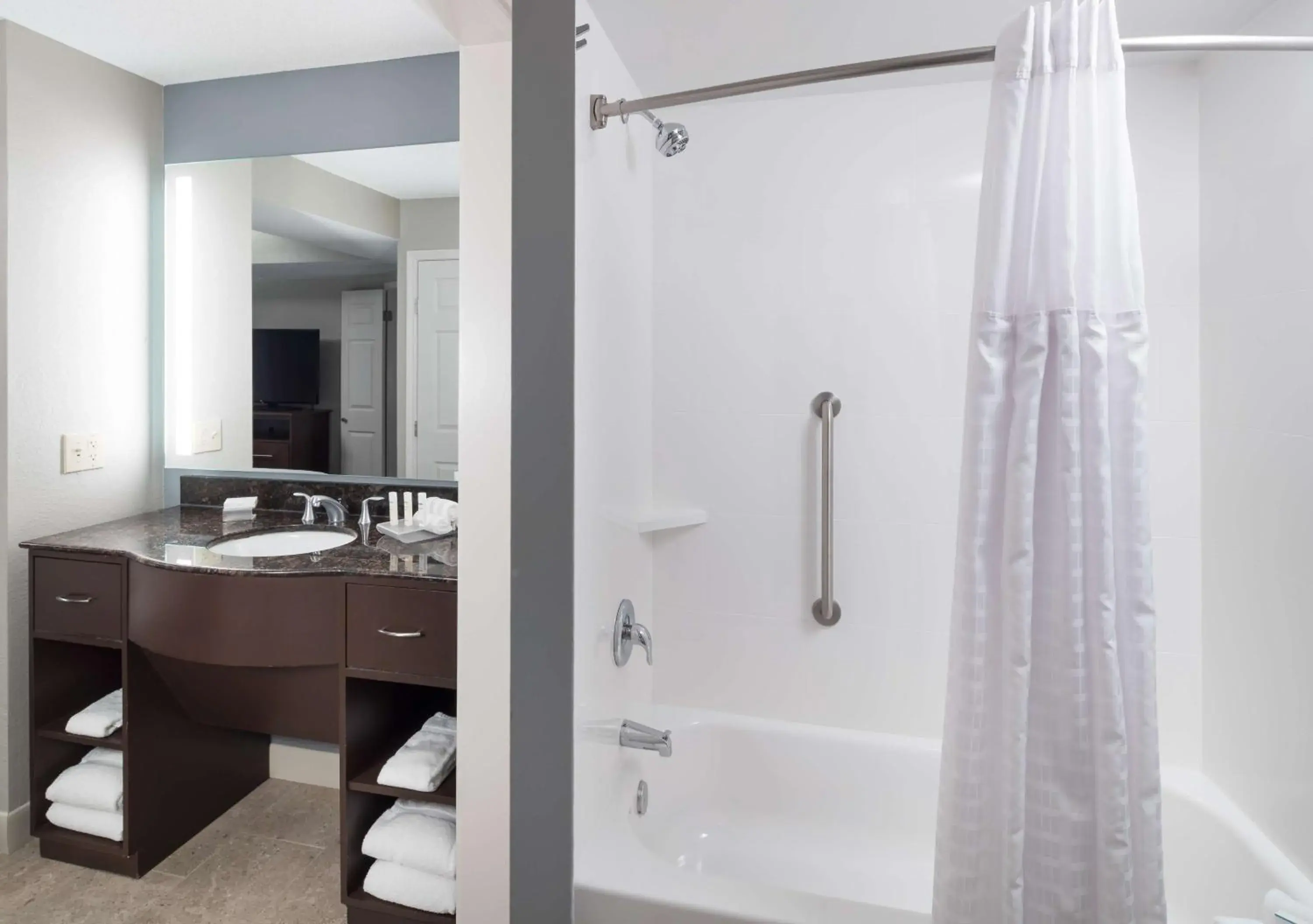 Bathroom in Homewood Suites by Hilton Austin NW near The Domain