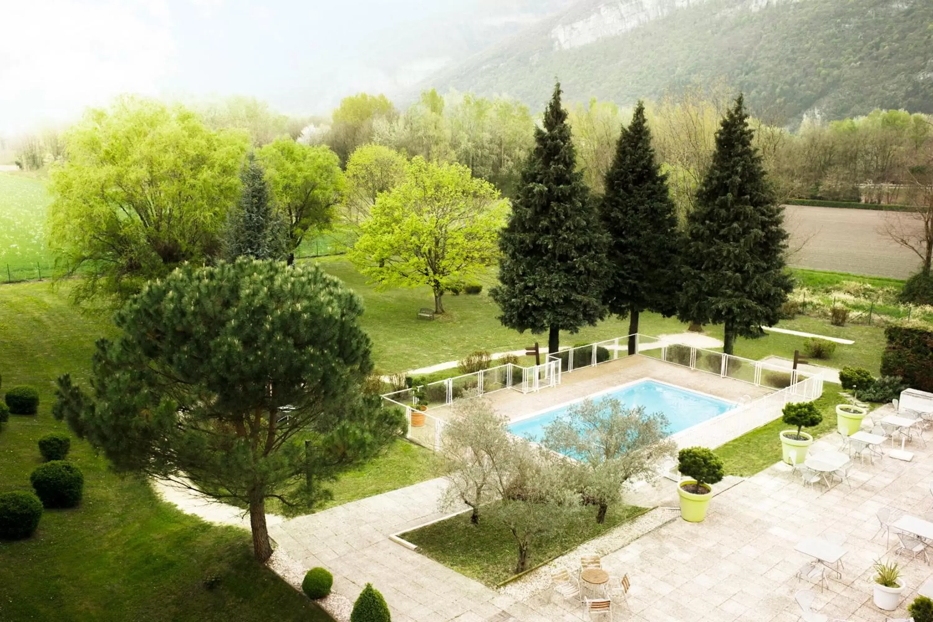 Facade/entrance, Pool View in Novotel Grenoble Nord Voreppe