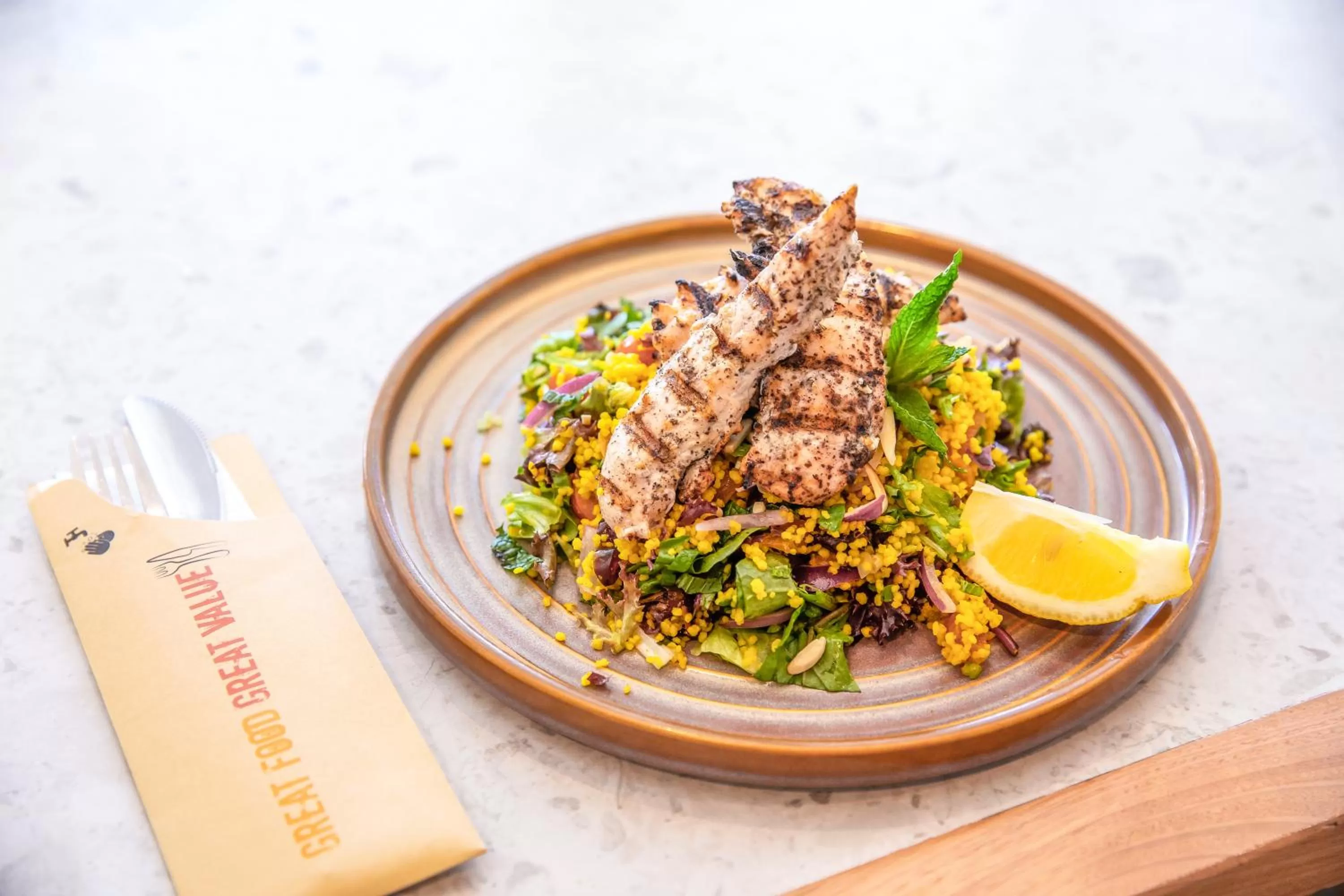 Food close-up in Nightcap at Hotel Victor