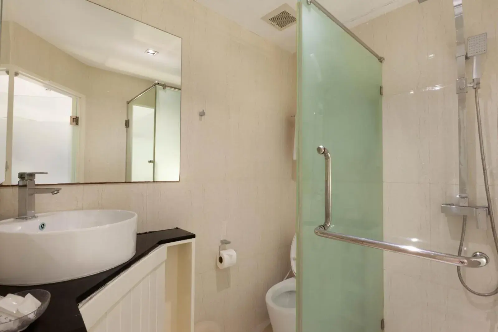 Bathroom in Grand Sunset Hotel Phuket Bathroom in Grand Sunset Hotel Phuket