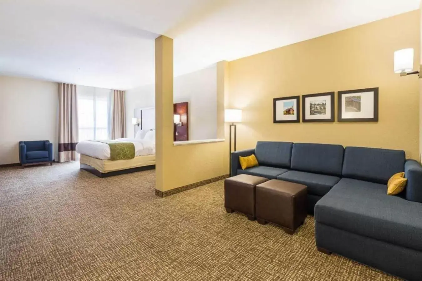 Photo of the whole room, Seating Area in Comfort Suites Greenville South