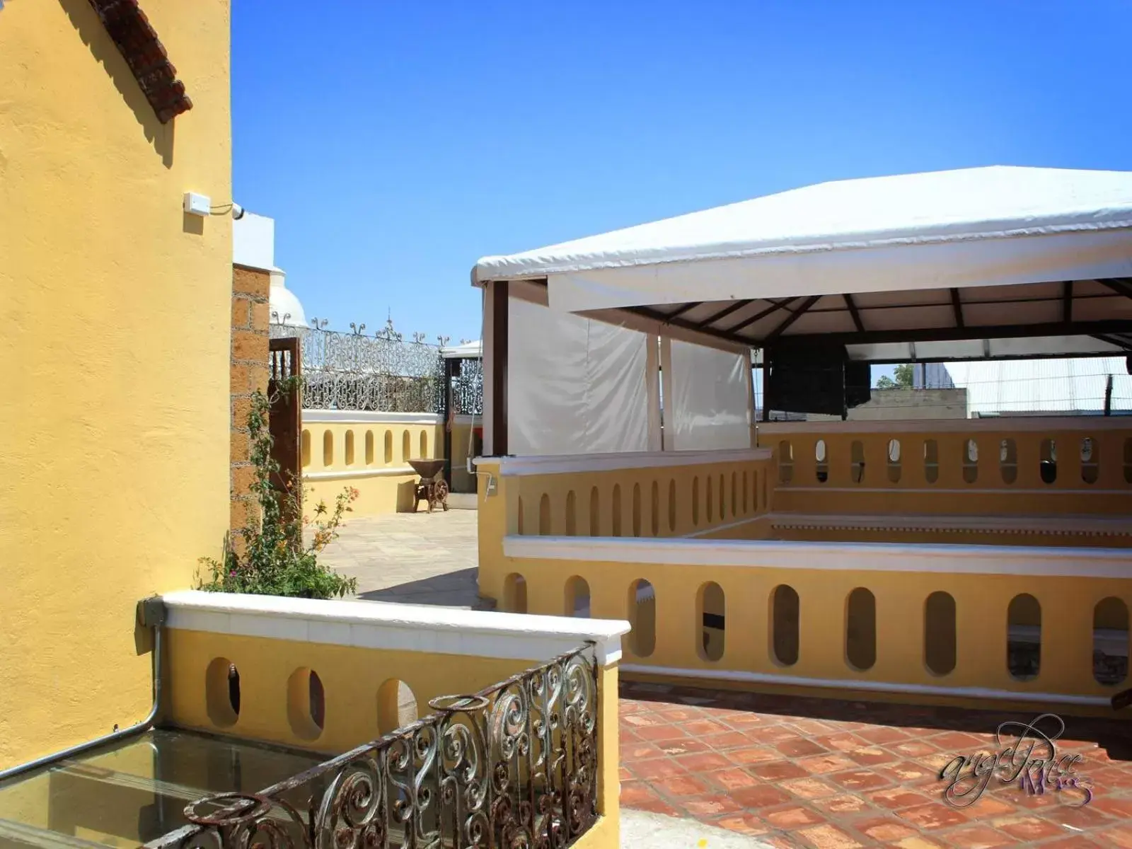 Balcony/Terrace, Patio/Outdoor Area in Hotel Boutique Posada XVII