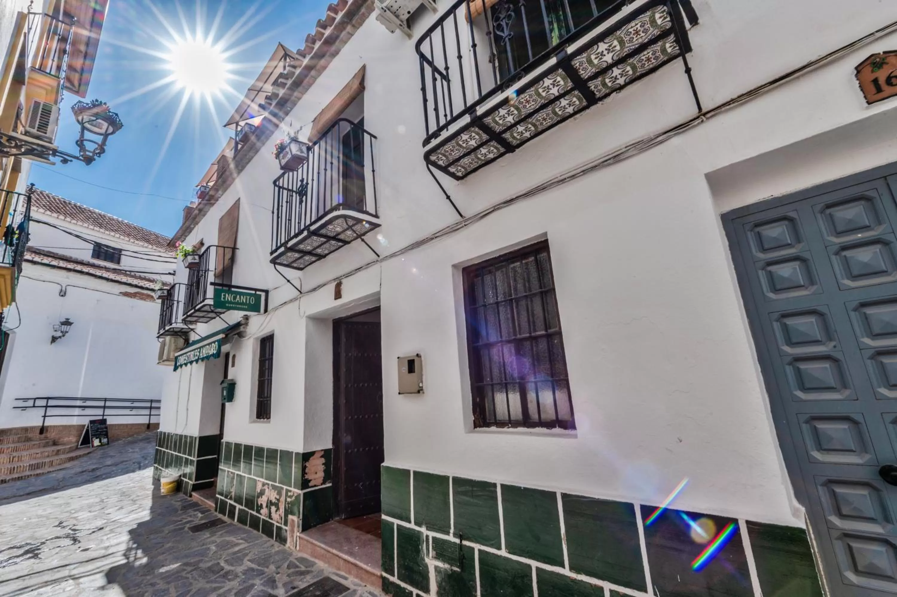 Property building in Encanto Guesthouse