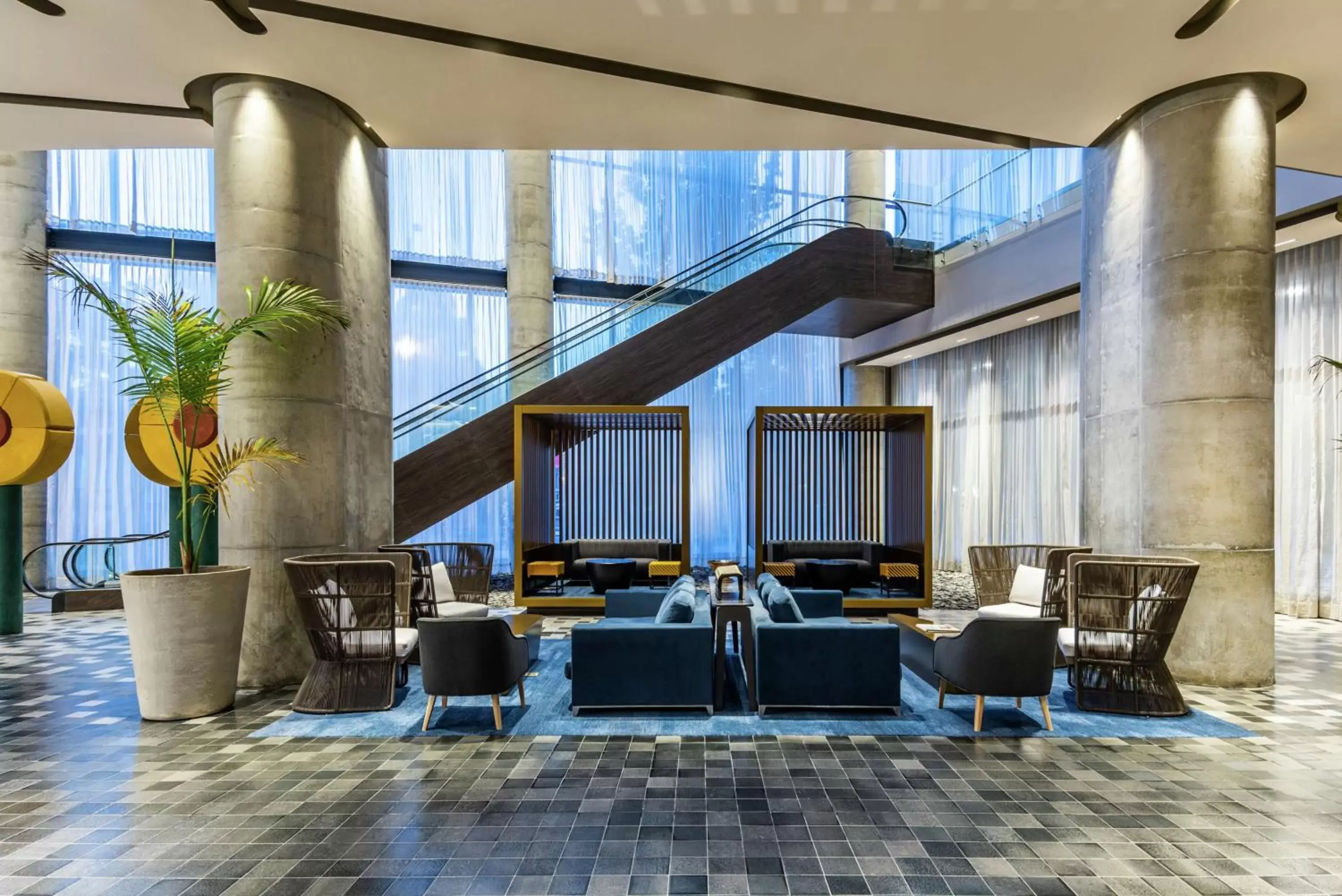 Lobby or reception in Hilton Bogota Corferias