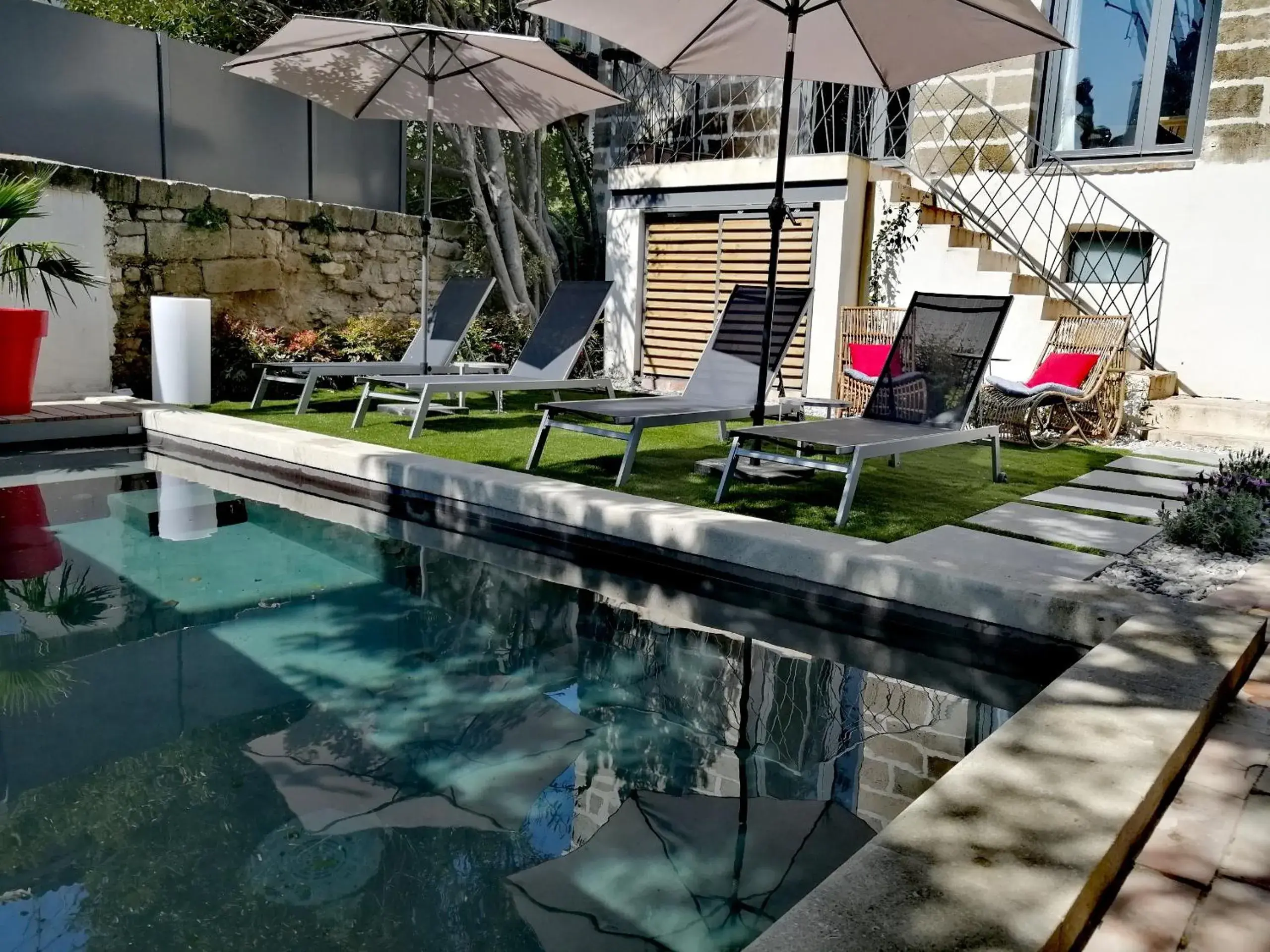 Pool view, Swimming Pool in La Maison Grivolas