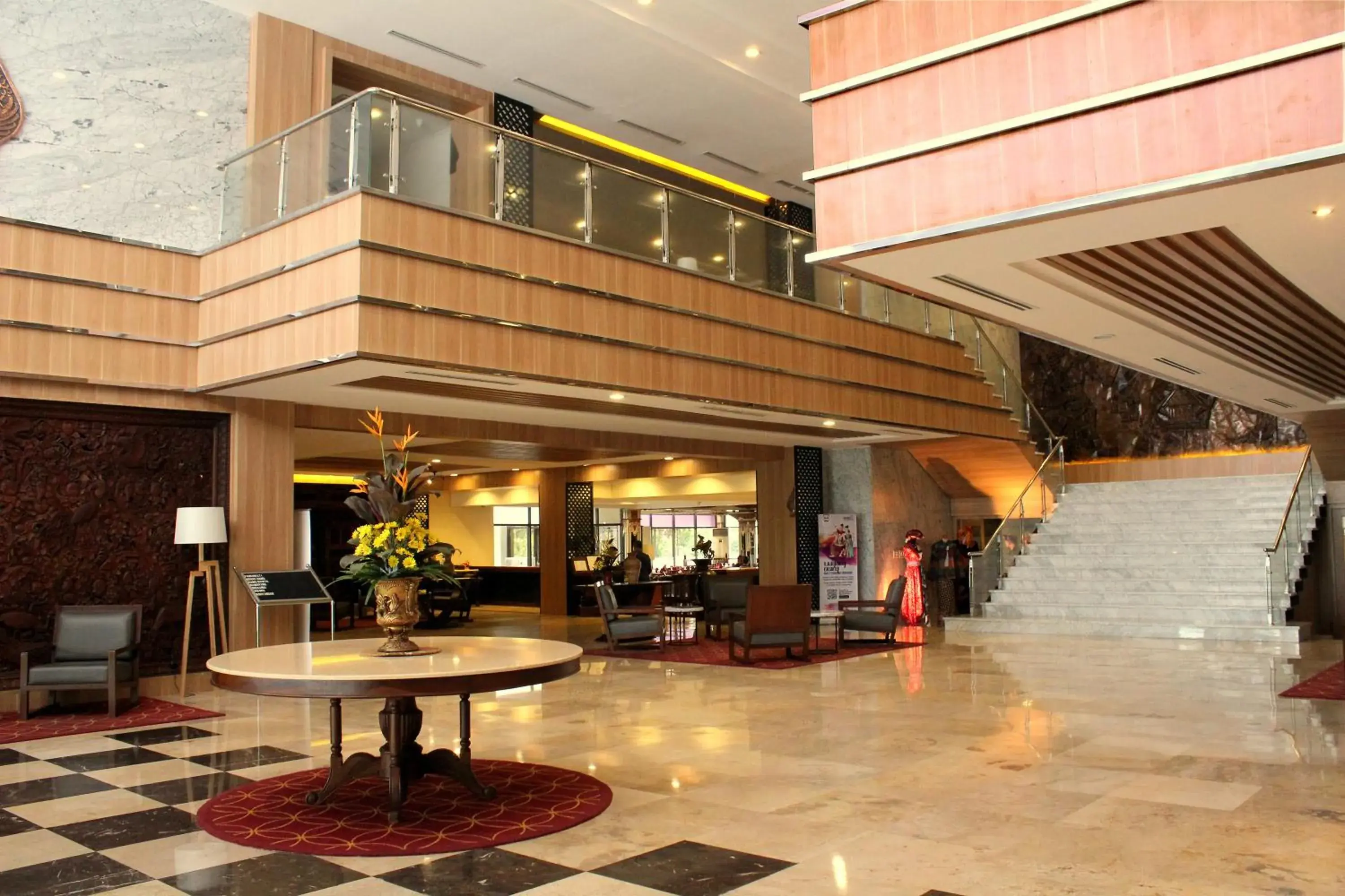 Lobby or reception in Patra Semarang Hotel & Convention