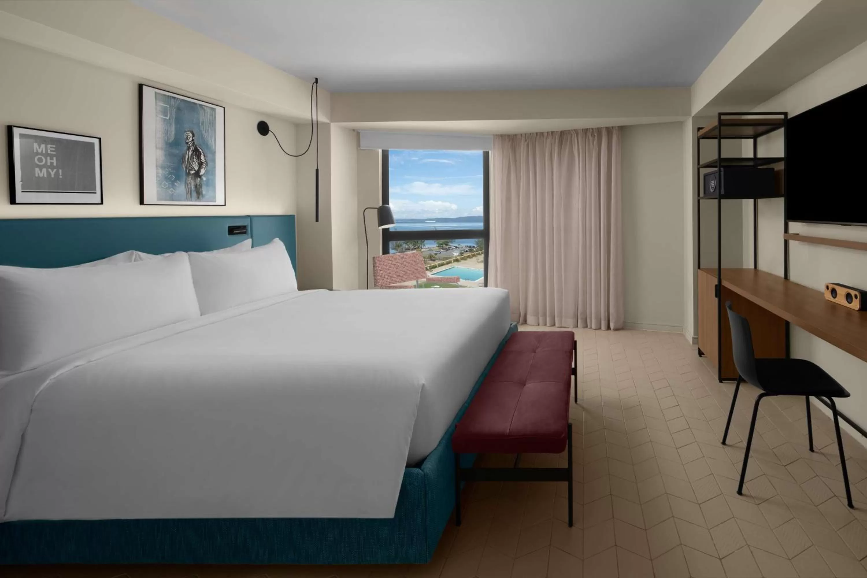 Bedroom, Bed in ROK Hotel Kingston, Tapestry Collection By Hilton