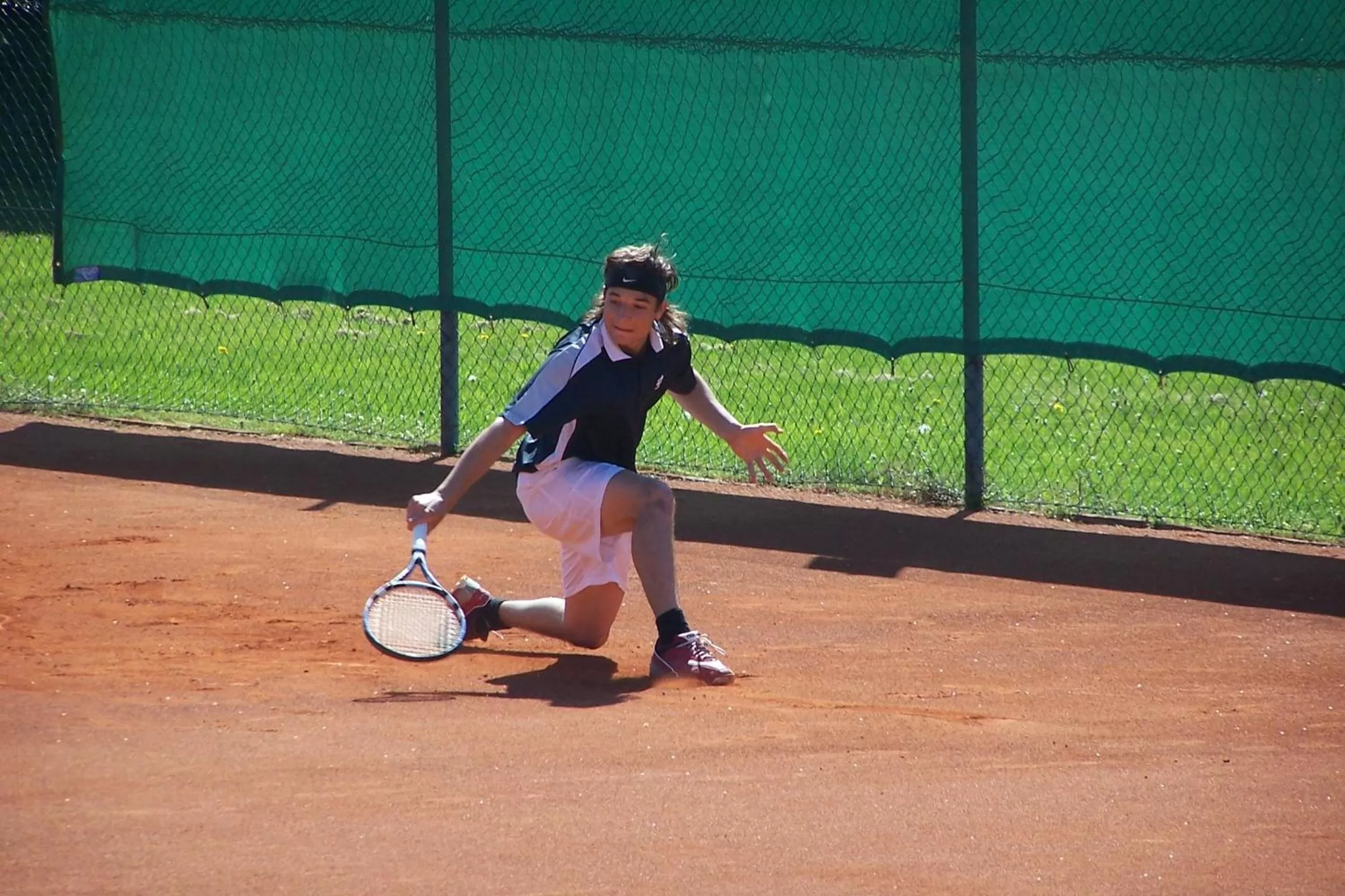 Tennis court in Wellness Hotel Central