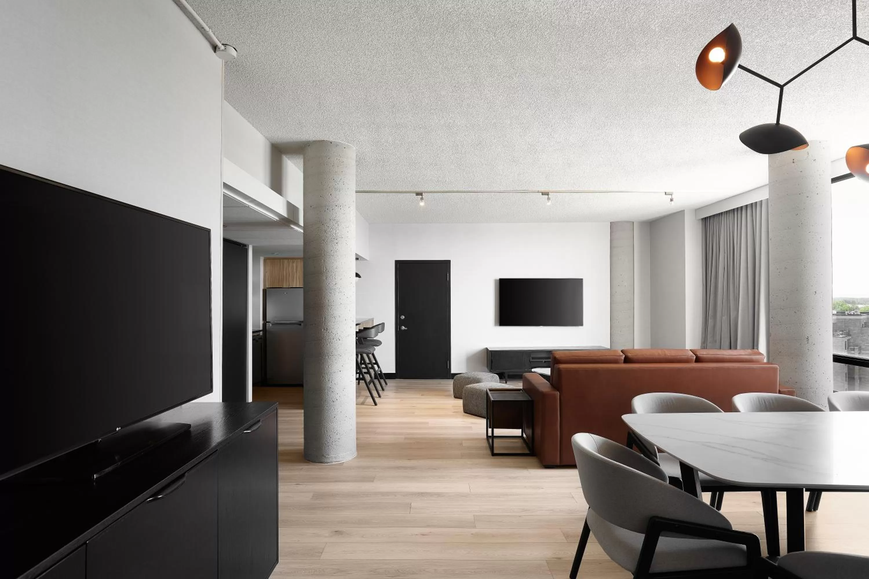 Seating area in Hôtel MOCO Valleyfield